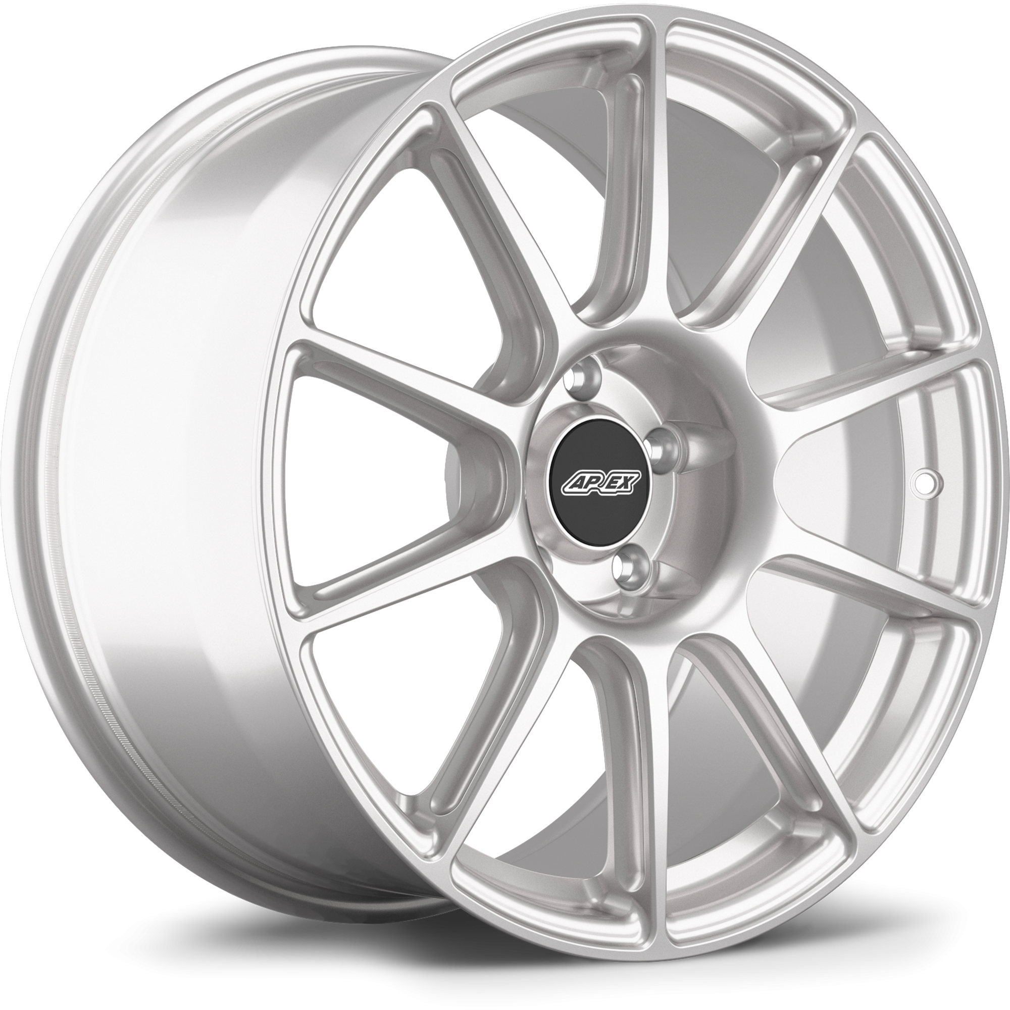 Apex SM-10 Alloy Wheel 18x9 ET42 5x112 Race Silver 57.1mm CB