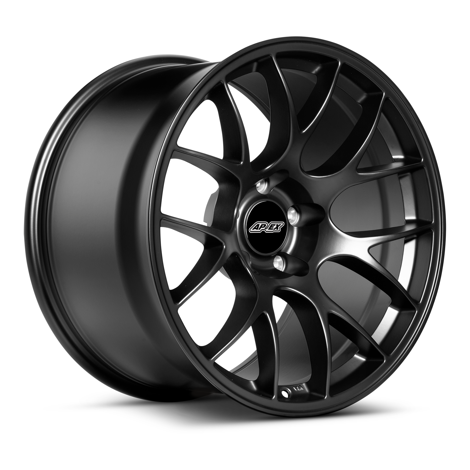 Apex EC-7 Alloy Wheel 18x9.5 ET22 5x114.3 Satin Black 70.5mm CB