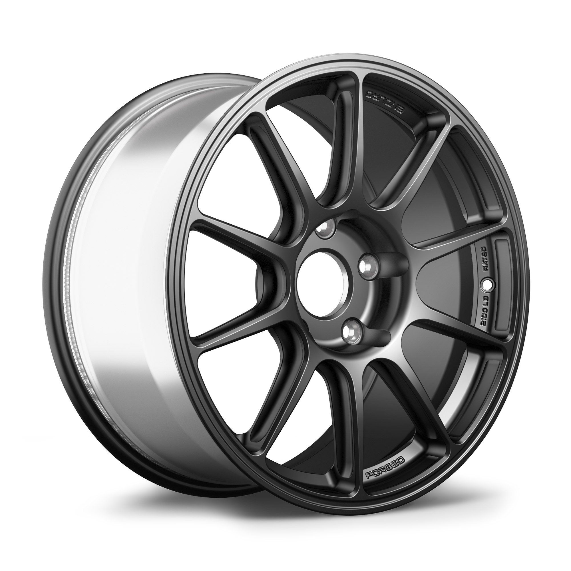 Apex SM-10RE Forged Alloy Wheel 18x9 ET41 5x130 Satin Black 71.6mm CB