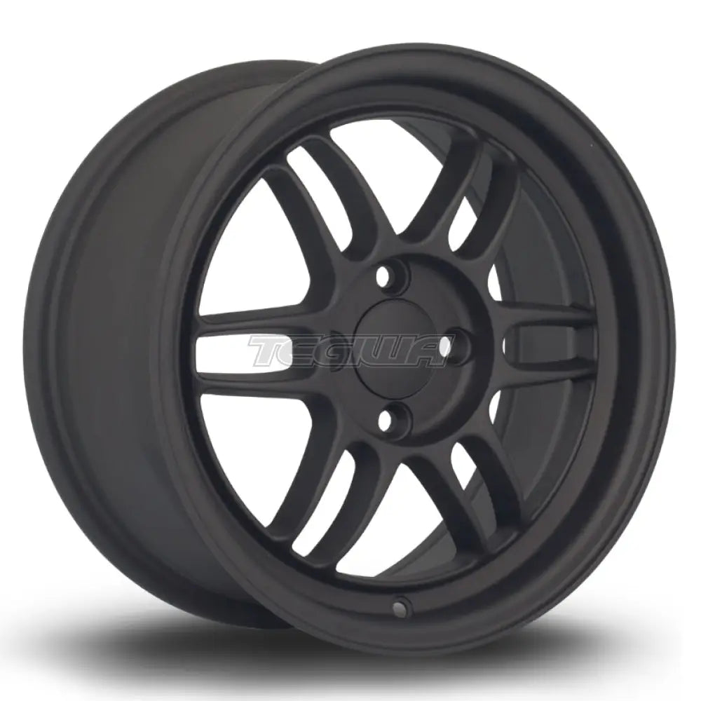 356 Wheels TFS3 Alloy Wheel 15x7 ET38 4x100 Flat Black 2 67.1mm CB