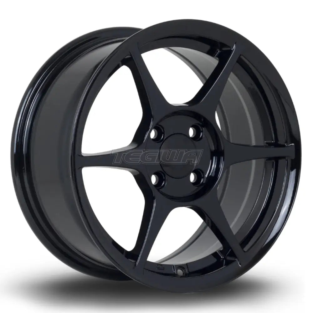 356 Wheels TFS4 Alloy Wheel 15x7 ET38 4x100 Black 67.1mm CB
