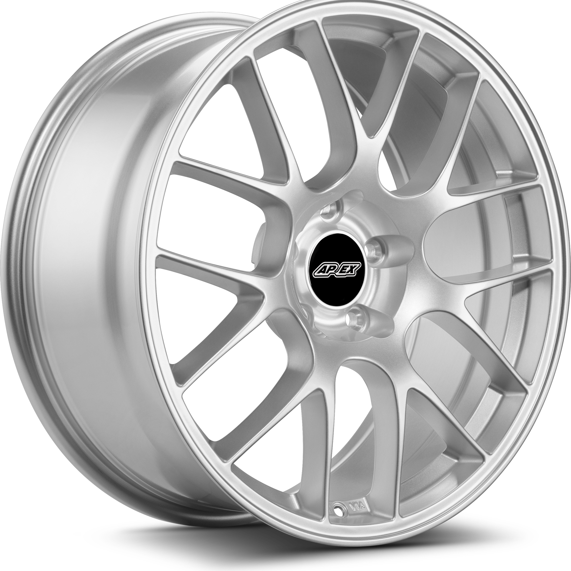 Apex EC-7 Alloy Wheel 19x8.5 ET35 5x120 Race Silver 72.56mm CB