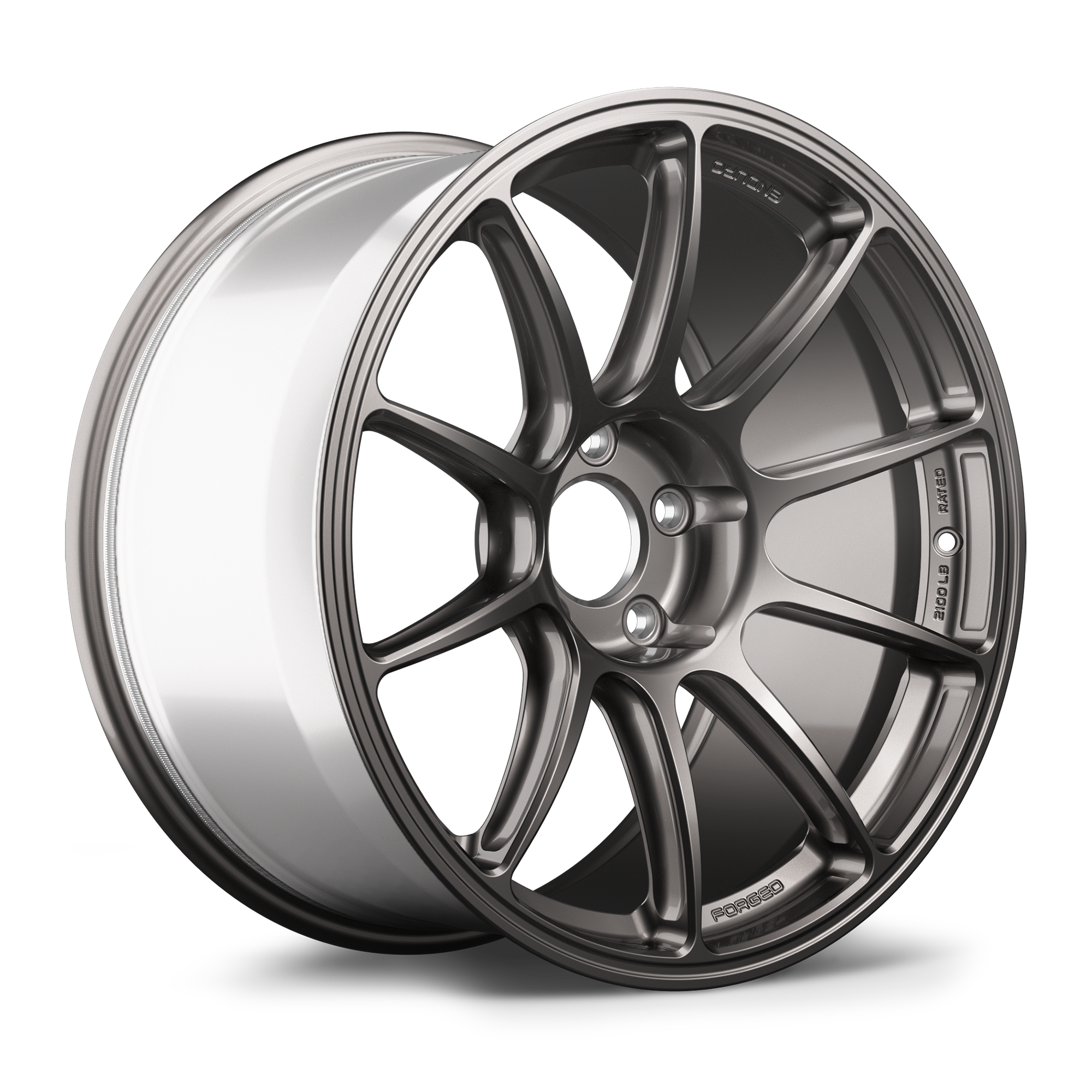 Apex SM-10RE Forged Alloy Wheel 19x11 ET44 5x120 Anthracite 72.56mm CB