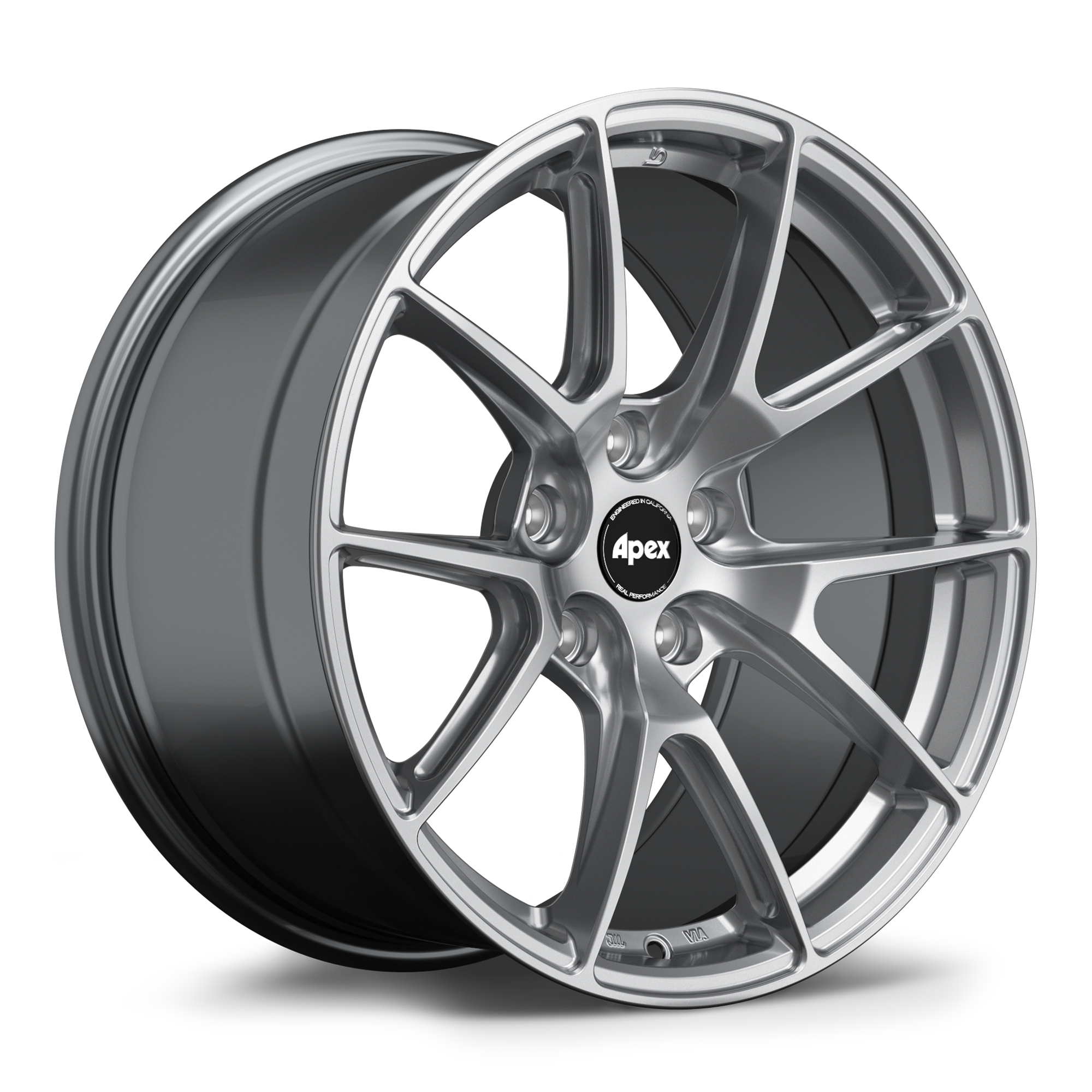 Apex VS-5 Alloy Wheel 18x9 ET30 5x120 Hyper Black 72.56mm CB