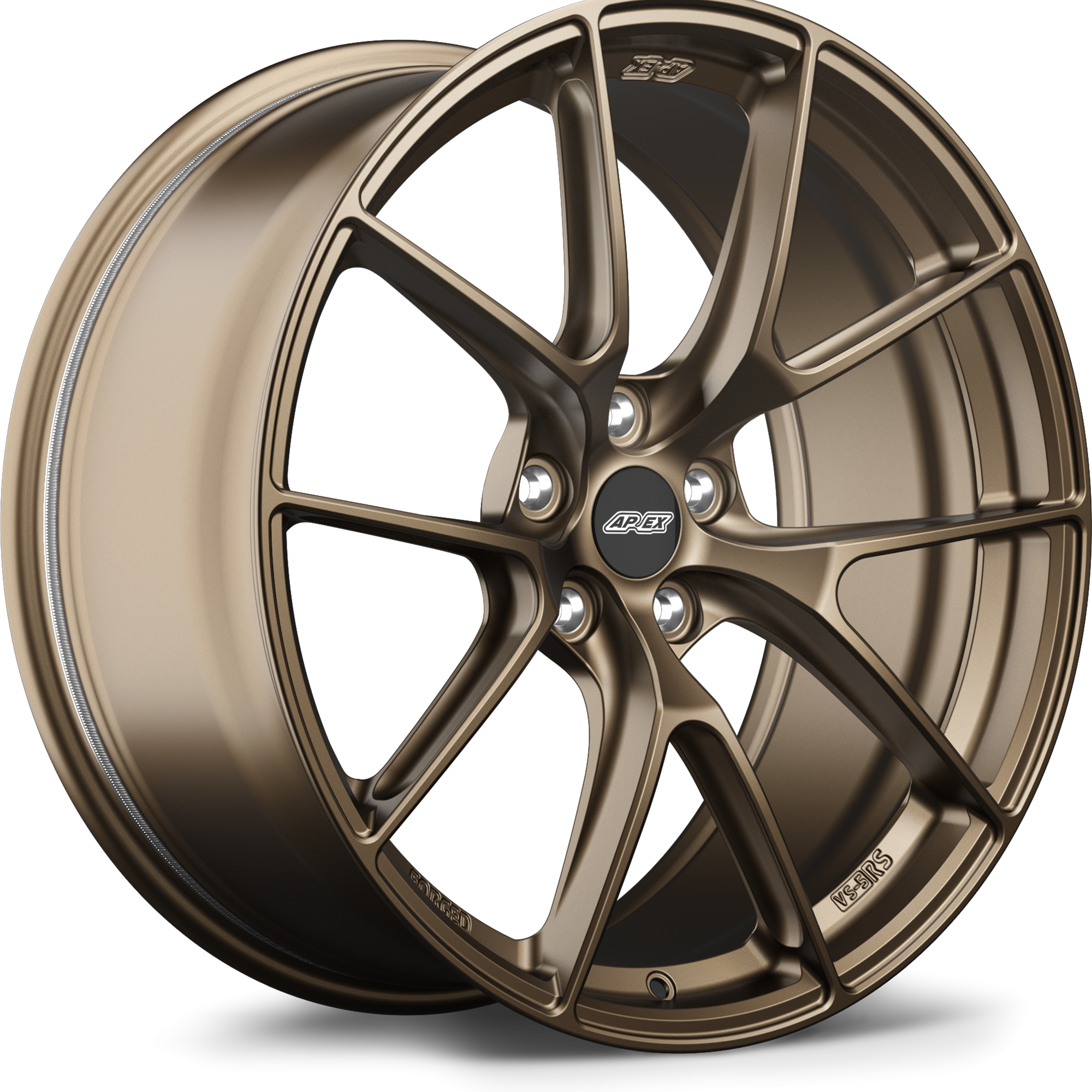 Apex VS-5RS Alloy Wheel 20x9.5 ET38 5x128 75.1mm CB Satin Bronze