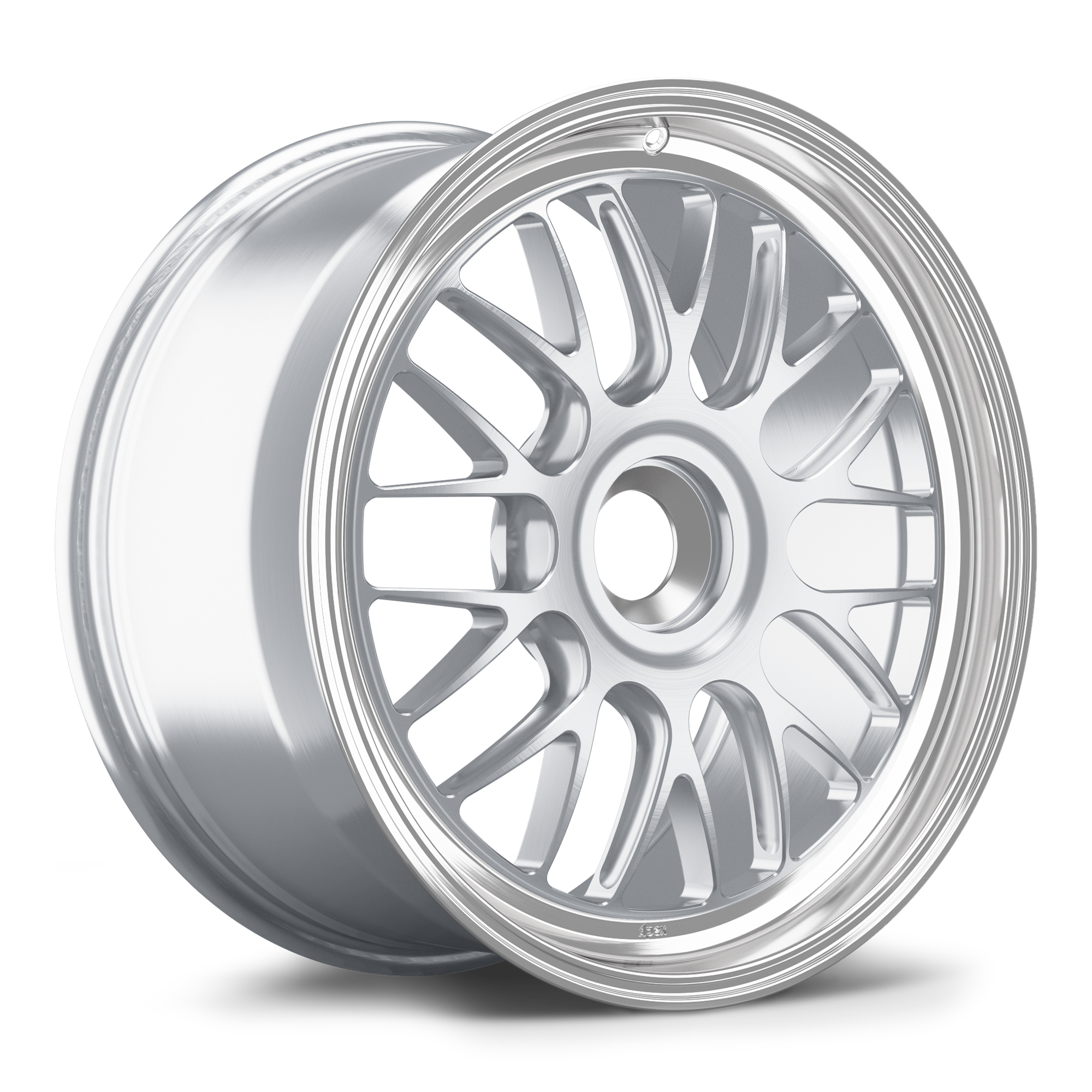 Apex ML-10RT Alloy Wheel 19x9.5 ET48 PSCL 101mm CB Brushed Clear - Machined Lip