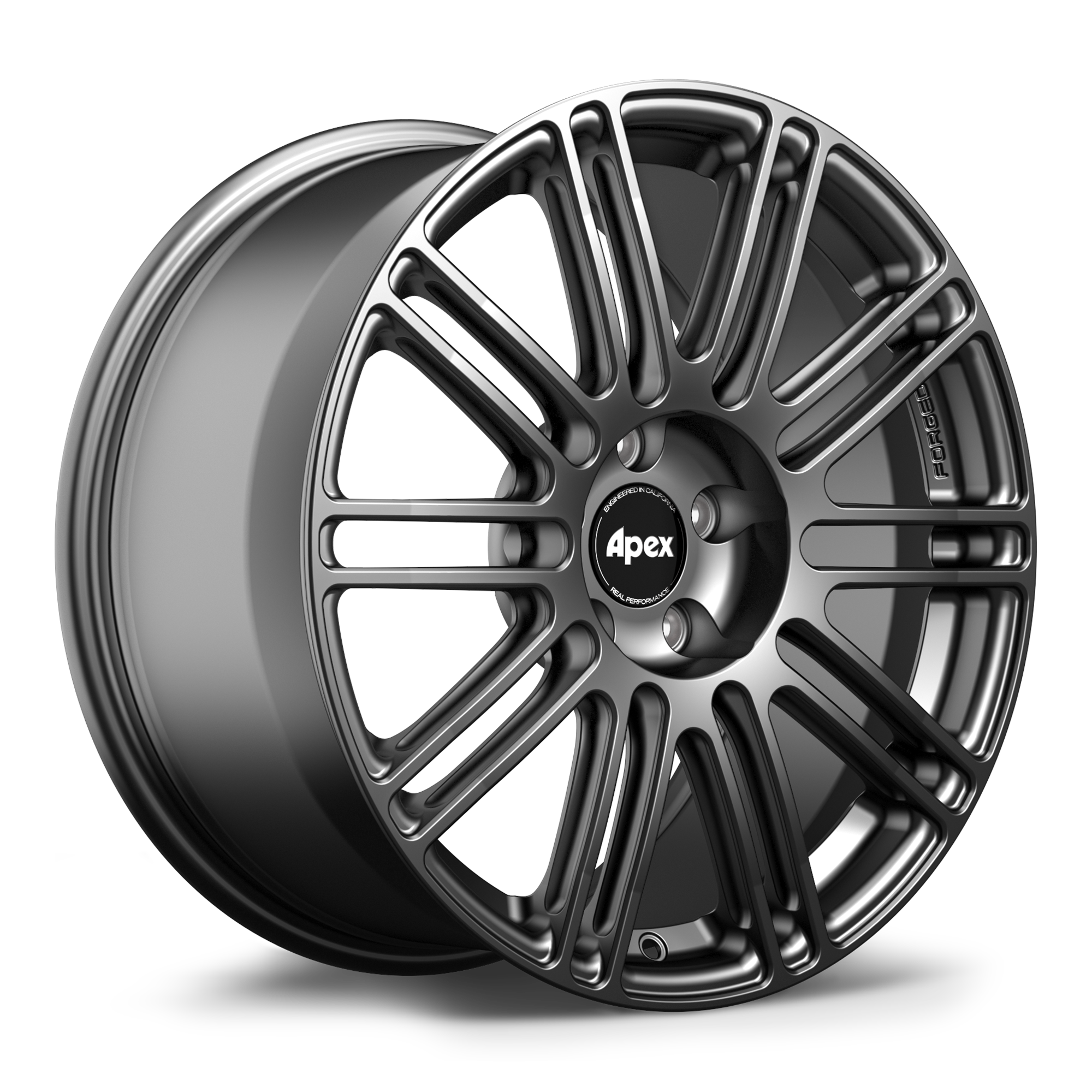 Apex TC-10RT Forged Alloy Wheel 18x9.5 ET41 5x112 Satin Black 57.1mm CB