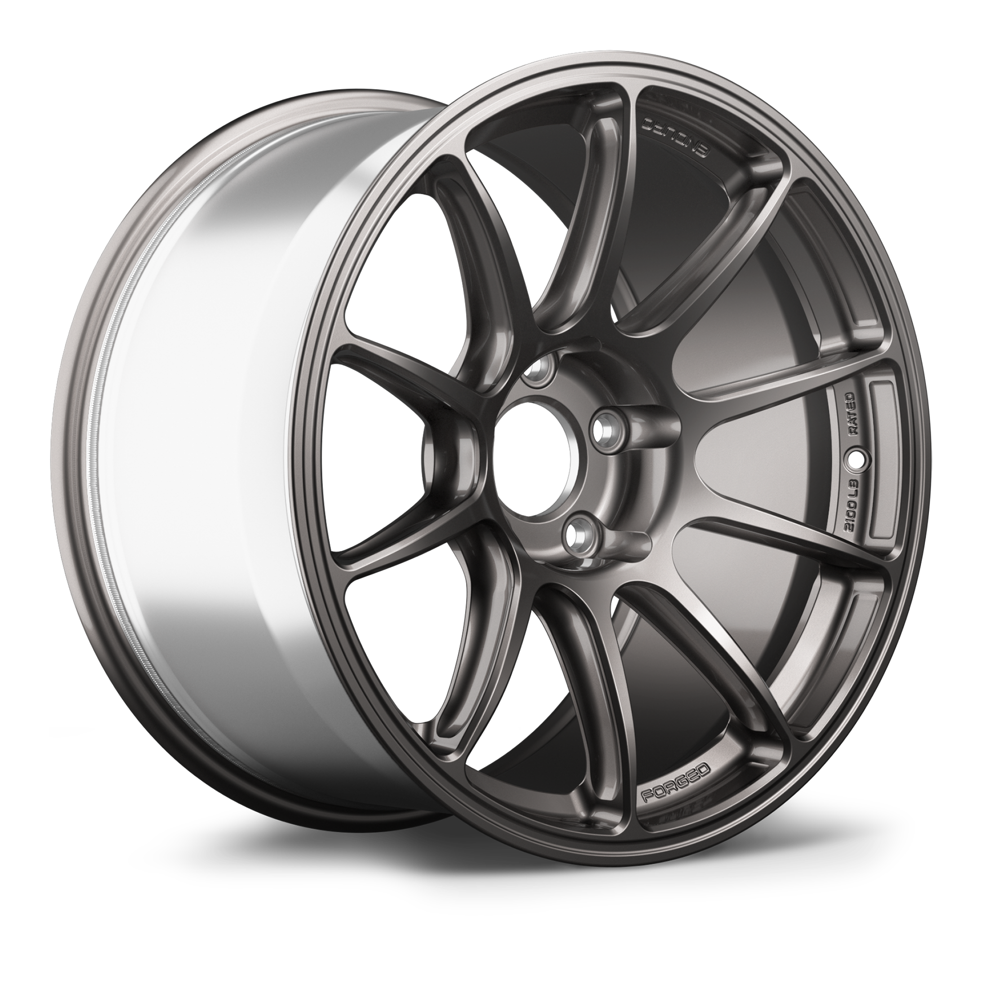Apex SM-10RE Forged Alloy Wheel 18x10 ET25 5x120 Anthracite 72.56mm CB