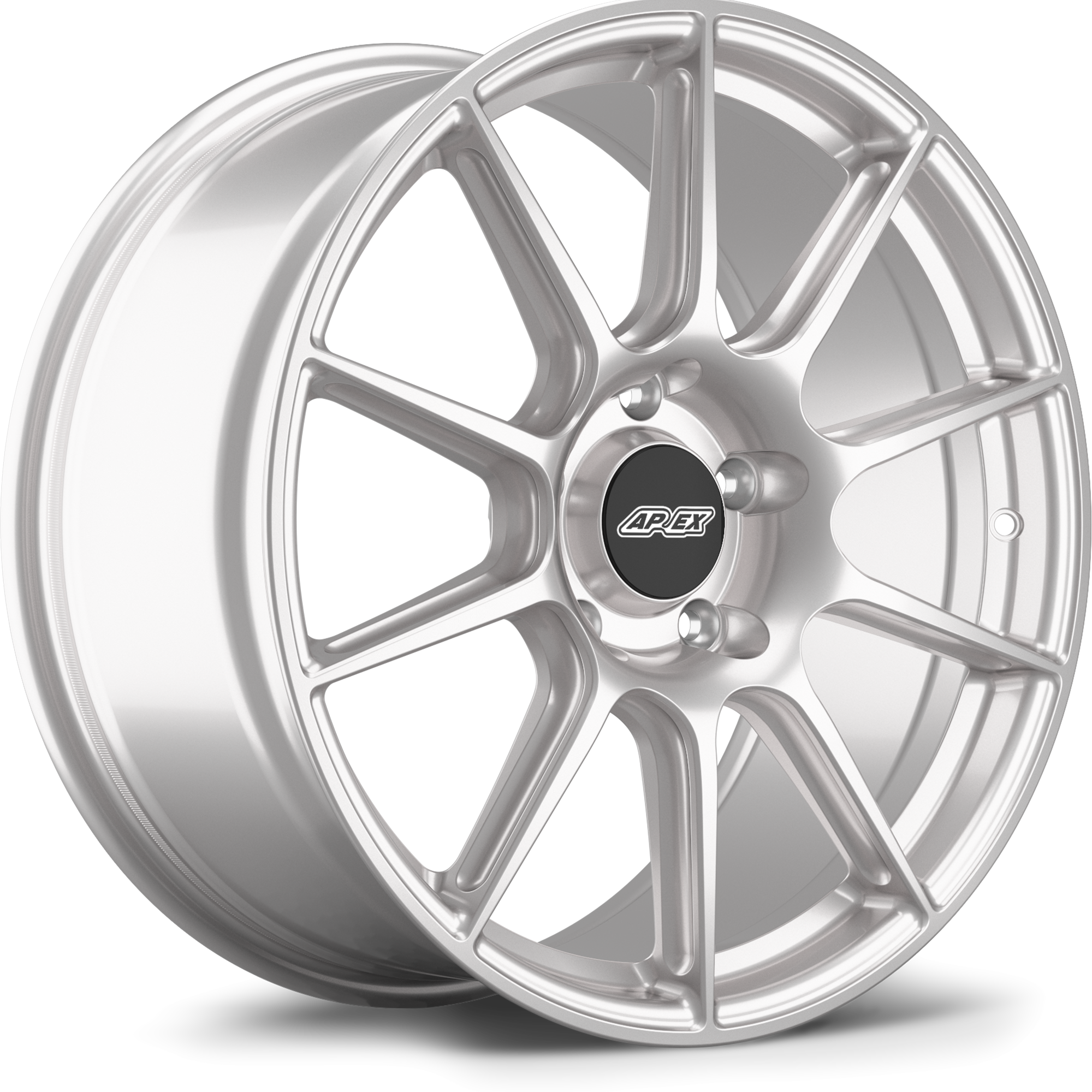 Apex SM-10 Alloy Wheel 19x9 ET50 5x130 Race Silver 71.6mm CB