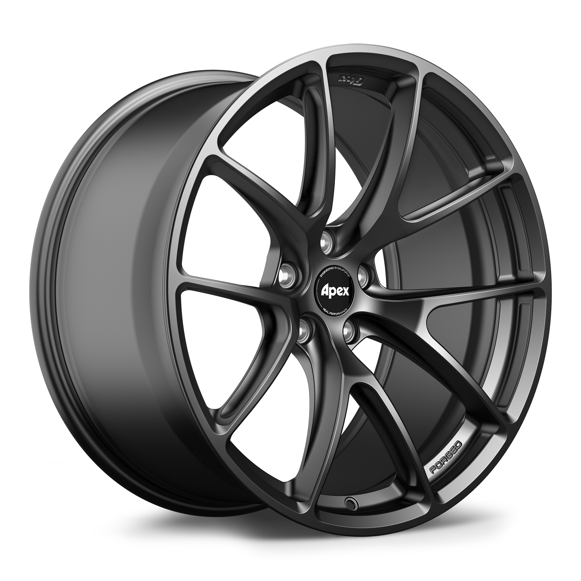 Apex VS-5RX Alloy Wheel 20x9.5 ET32 5x120 64.1mm CB Satin Black