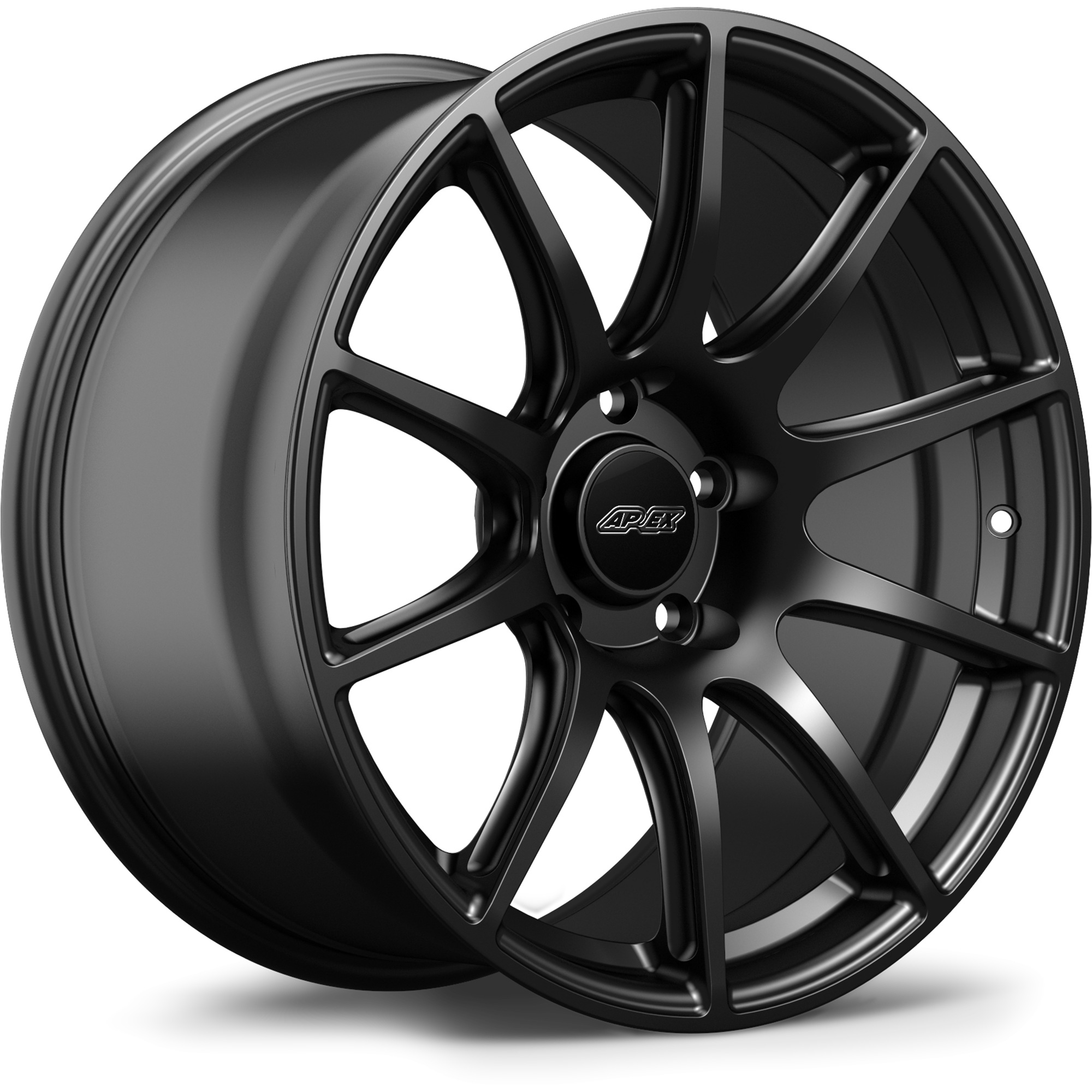 Apex SM-10 Alloy Wheel 18x10 ET40 5x114.3 Satin Black 70.5mm CB