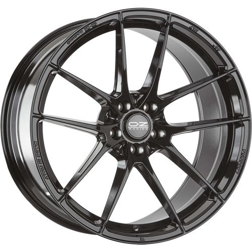 OZ I-Tech Leggera HLT Alloy Wheel 18x8 ET45 5x114.3 Gloss Black - CLEARANCE