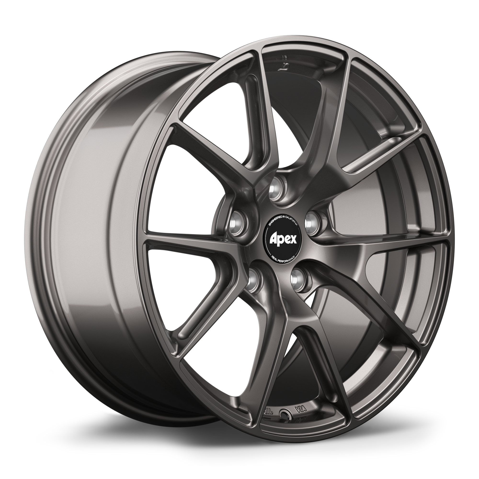 Apex VS-5 Alloy Wheel 17x8.5 ET40 5x120 Anthracite 72.56mm CB
