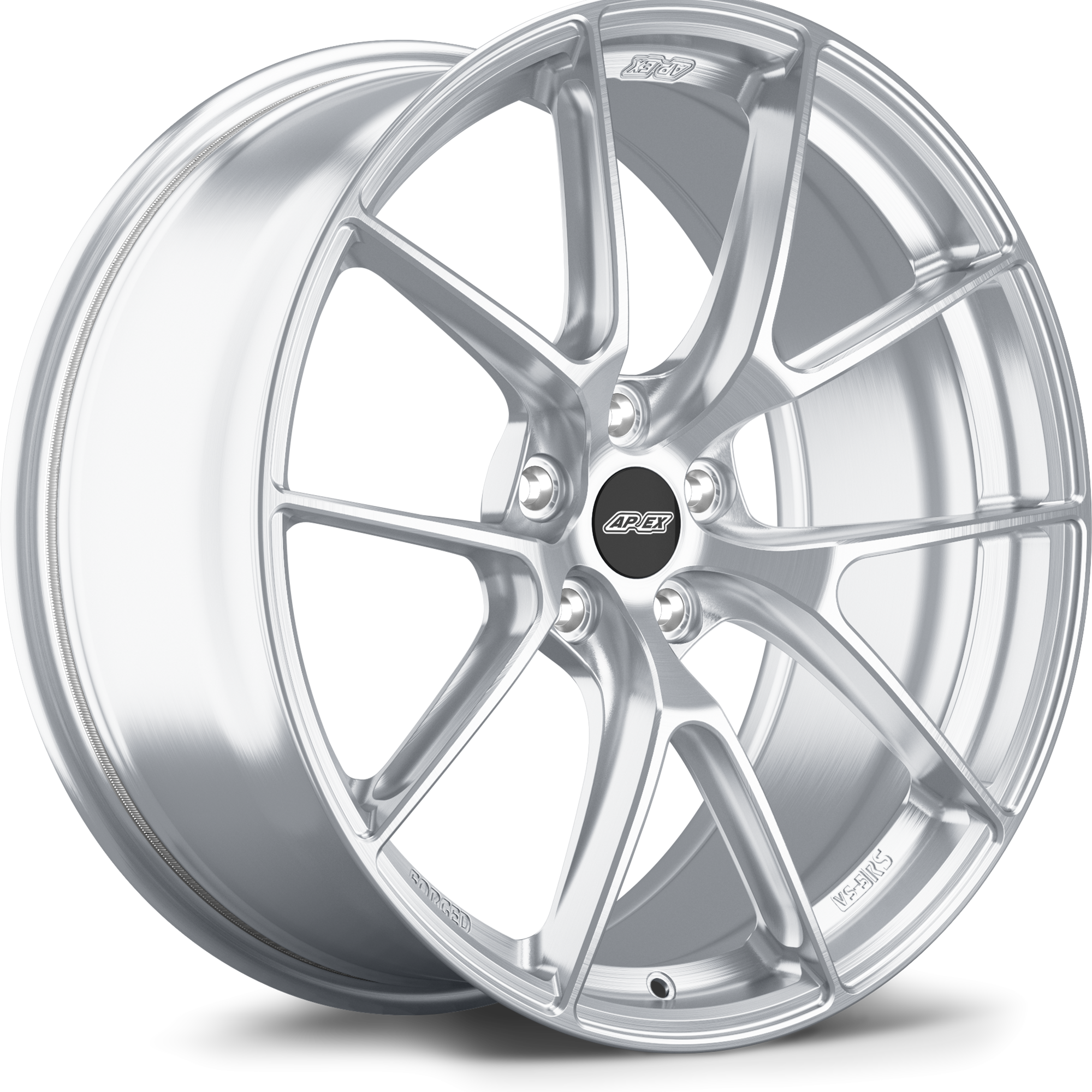 Apex VS-5RS Forged Alloy Wheel 20x10 ET38 5x112 Brushed Clear 66.6mm CB