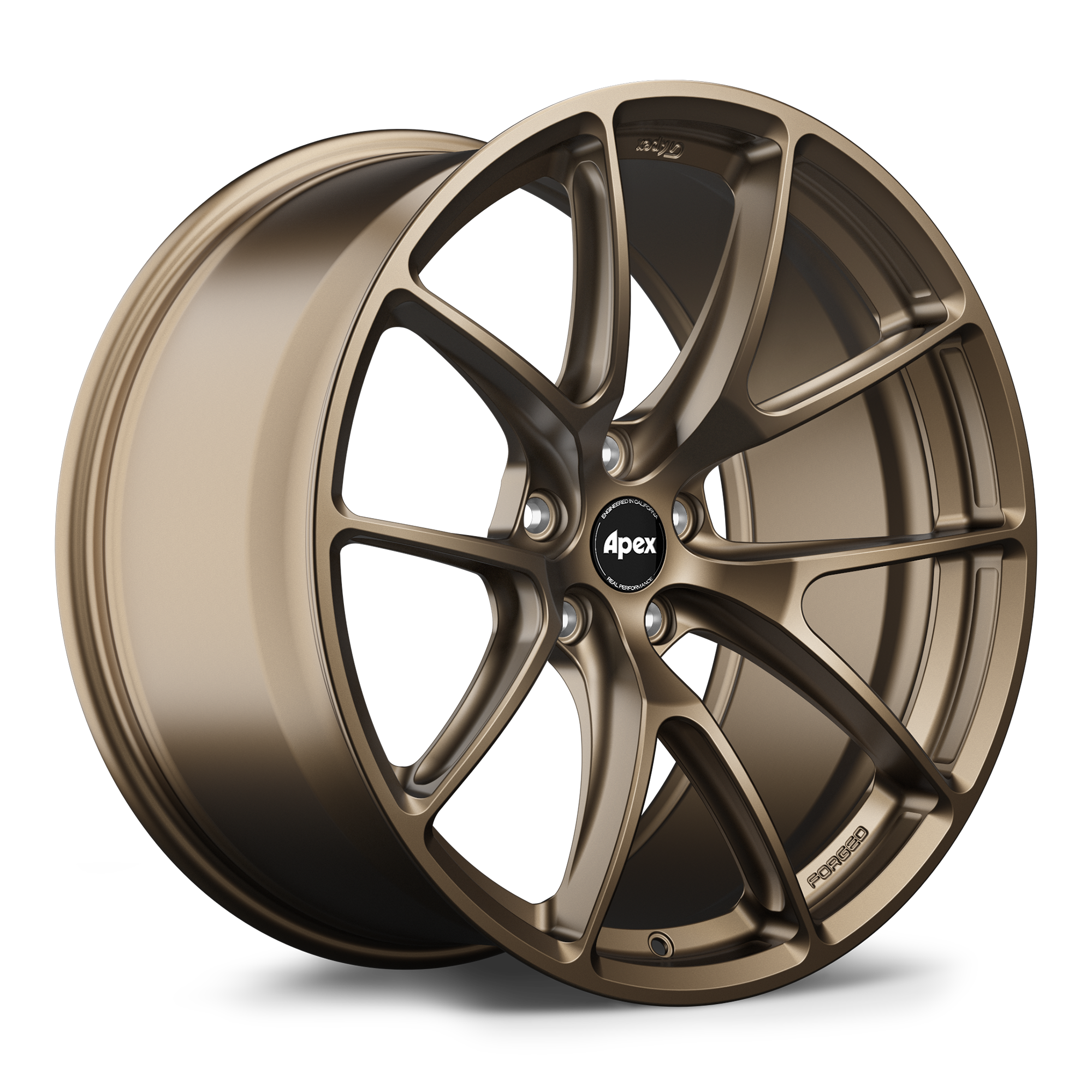 Apex VS-5RX Alloy Wheel 20x10.5 ET35 5x120 64.1mm CB Satin Bronze