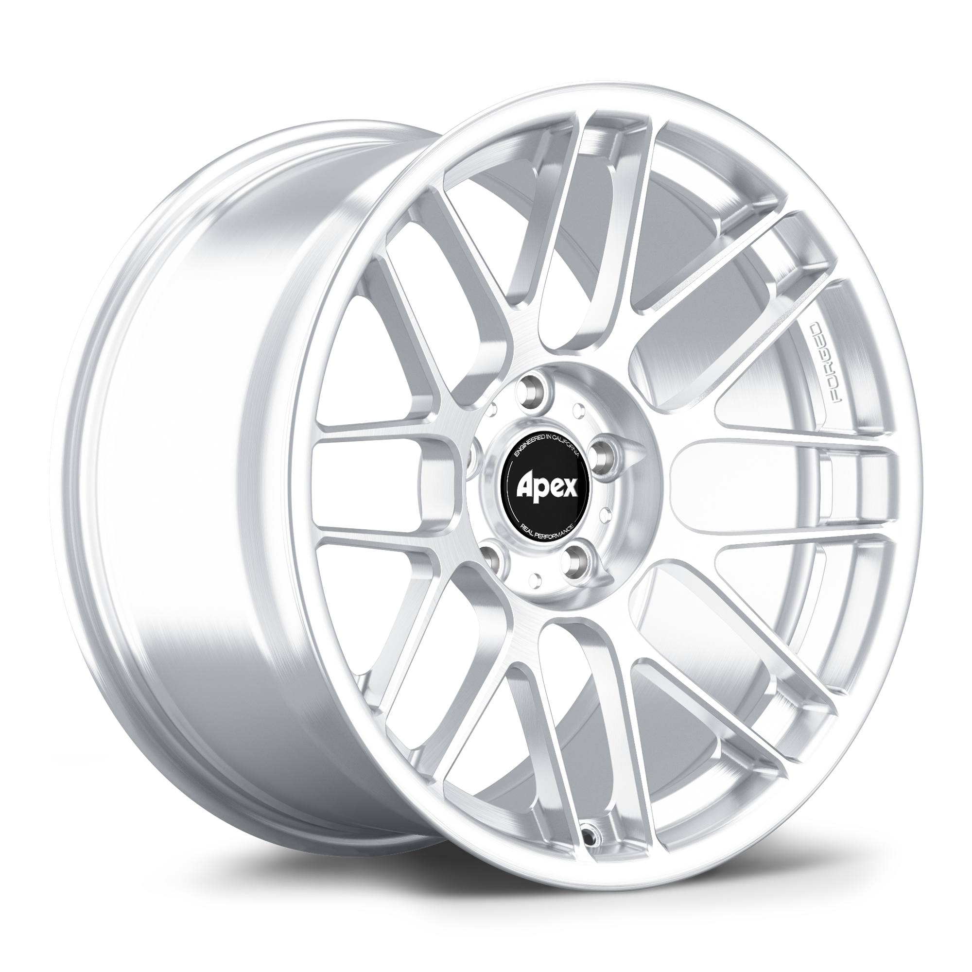 Apex ARC-8RT Forged Alloy Wheel 18x9.5 ET22 5x120 Brushed Clear 72.56mm CB