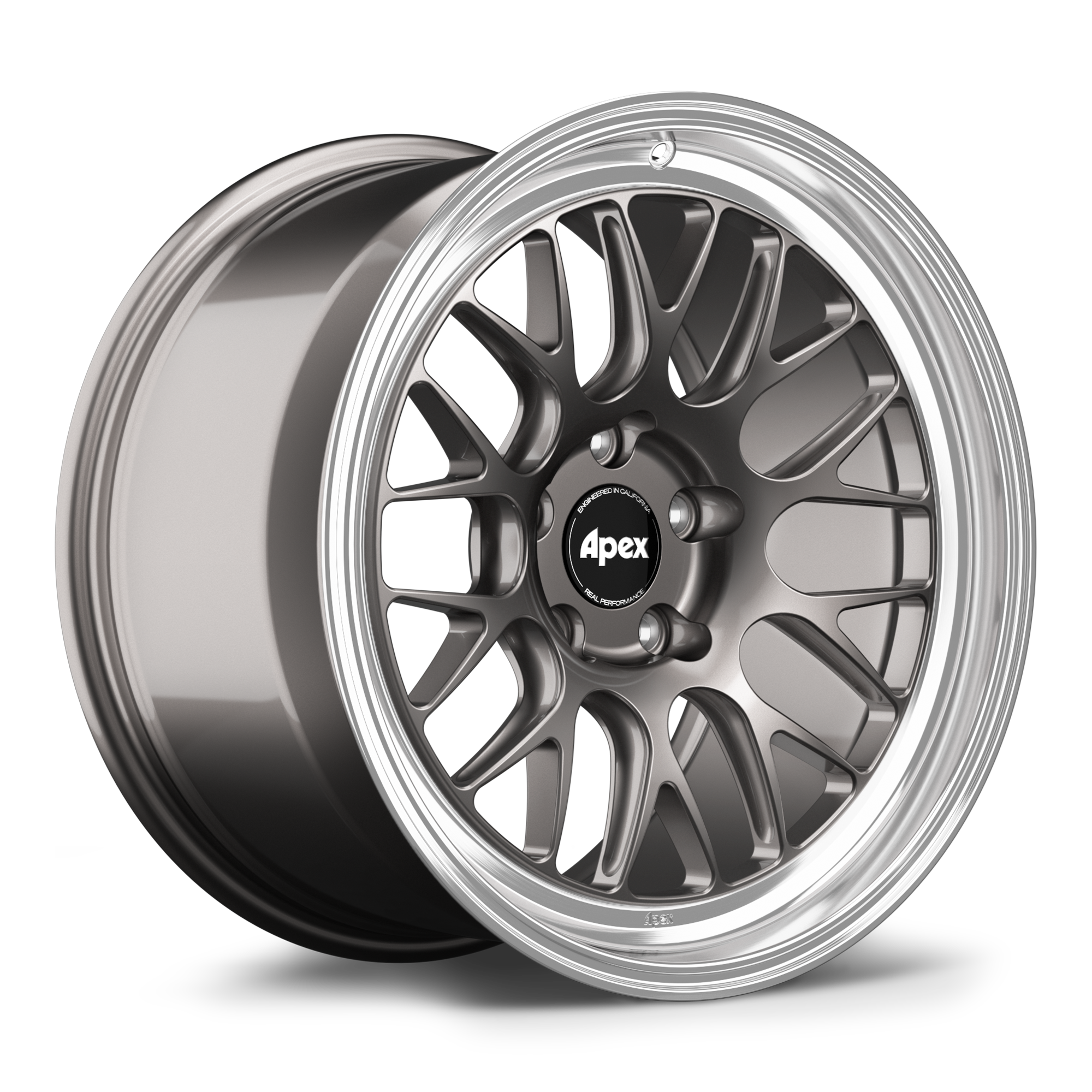 Apex ML-10RT Forged Alloy Wheel 18x9.5 ET18 5x114.3 Anthracite - Machined Lip 66.1mm CB