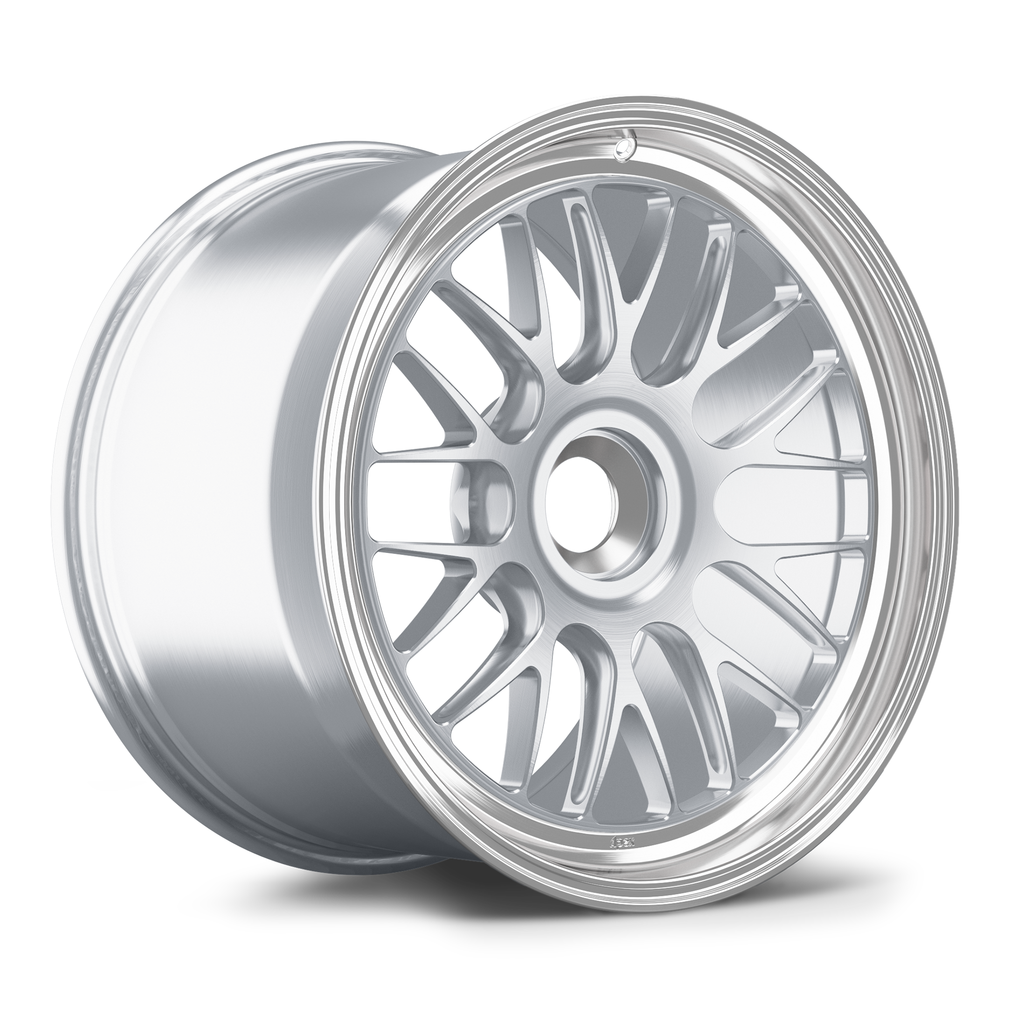 Apex ML-10RT Alloy Wheel 19x12 ET46 PSCL 101mm CB Brushed Clear - Machined Lip