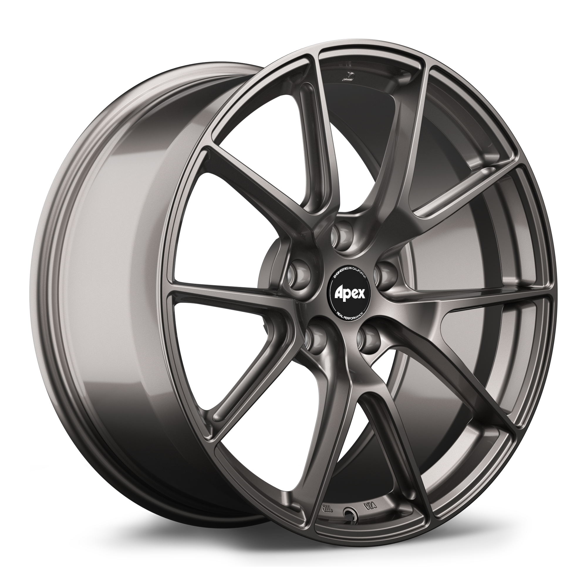 Apex VS-5 Alloy Wheel 19x9 ET42 5x112 Anthracite 57.1mm CB