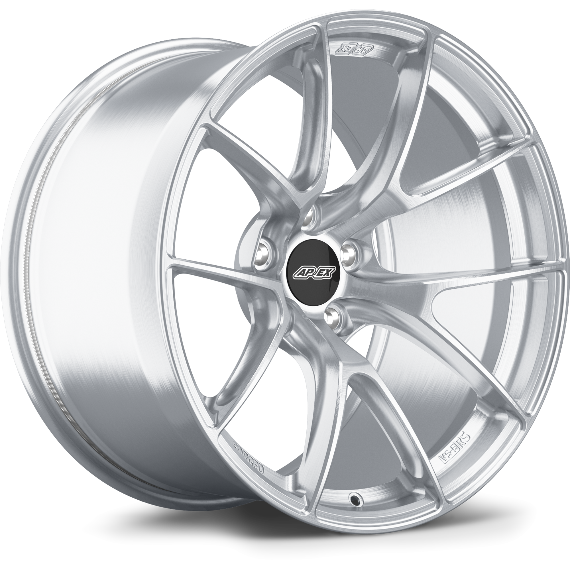 Apex VS-5RS Forged Alloy Wheel 19x13.25 ET30 5x120 Brushed Clear 67.1mm CB