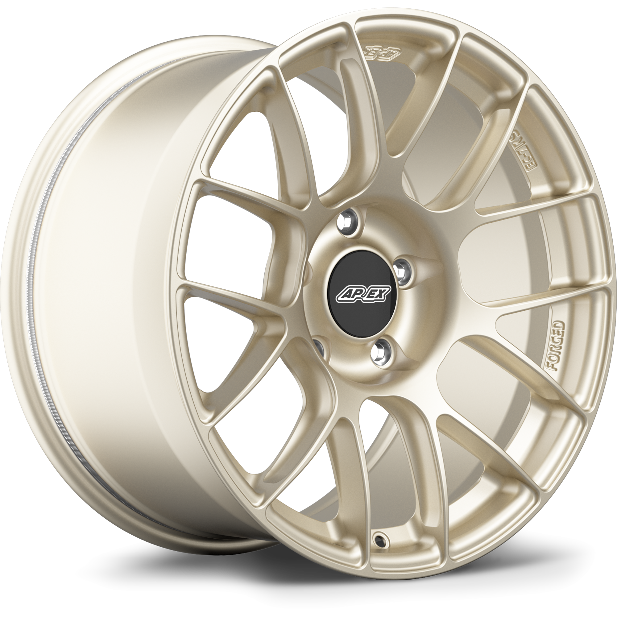 Apex EC-7RS Forged Alloy Wheel 18x10 ET36 5x130 Motorsport Gold 71.6mm CB
