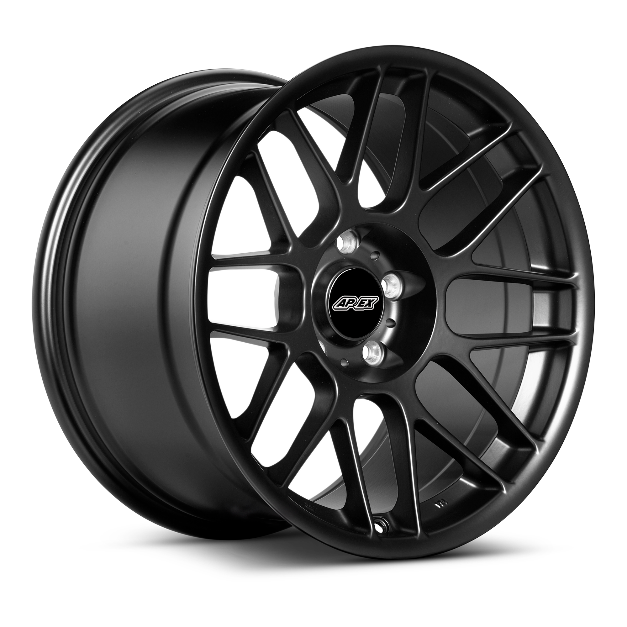 Apex ARC-8 Alloy Wheel 18x9 ET30 5x120 Satin Black 72.56mm CB