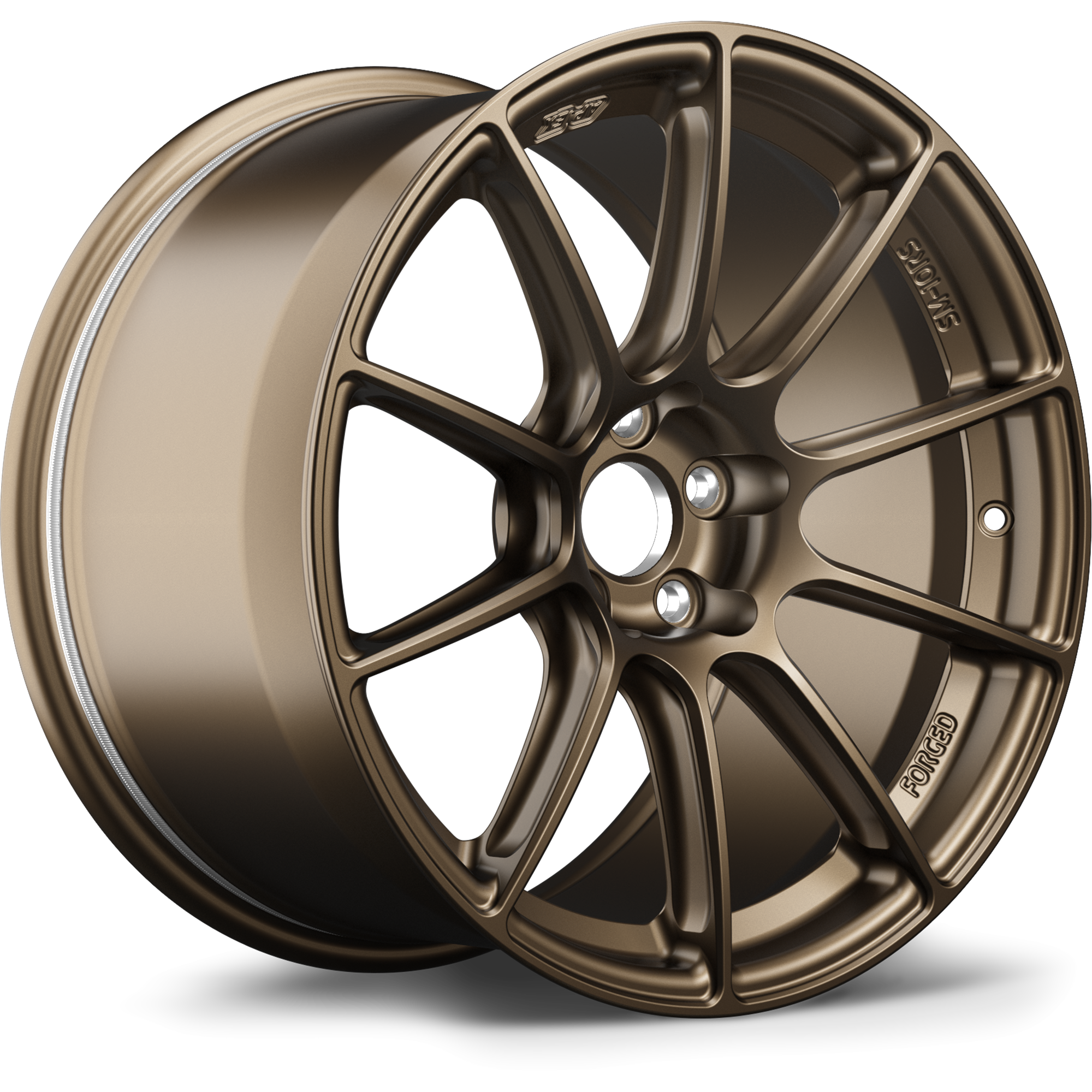 Apex SM-10RS Alloy Wheel 17x8.5 ET23 5x114.3 60.1mm CB Satin Bronze