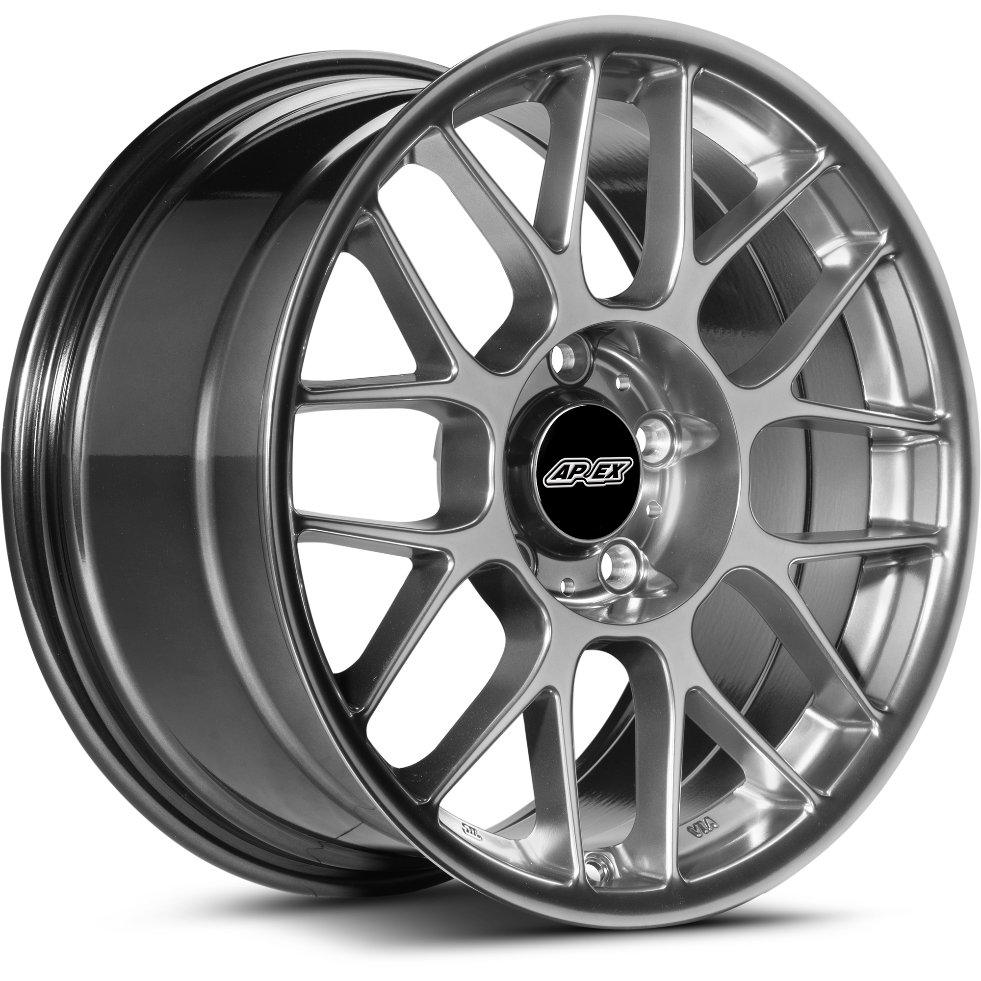 Apex ARC-8 Alloy Wheel 17x9 ET42 5x120 Hyper Black 72.56mm CB