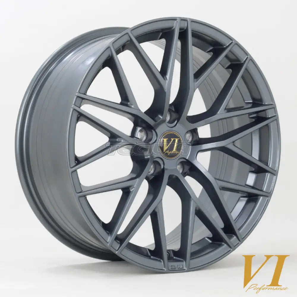 6Performance Faster Alloy Wheel 19x8.5 ET35 5x120 Gunmetal 72.6mm CB
