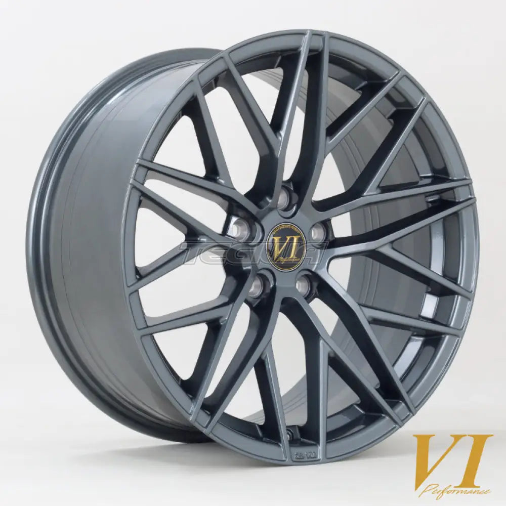 6Performance Faster Alloy Wheel 19x9.5 ET35 5x120 Gunmetal 72.6mm CB