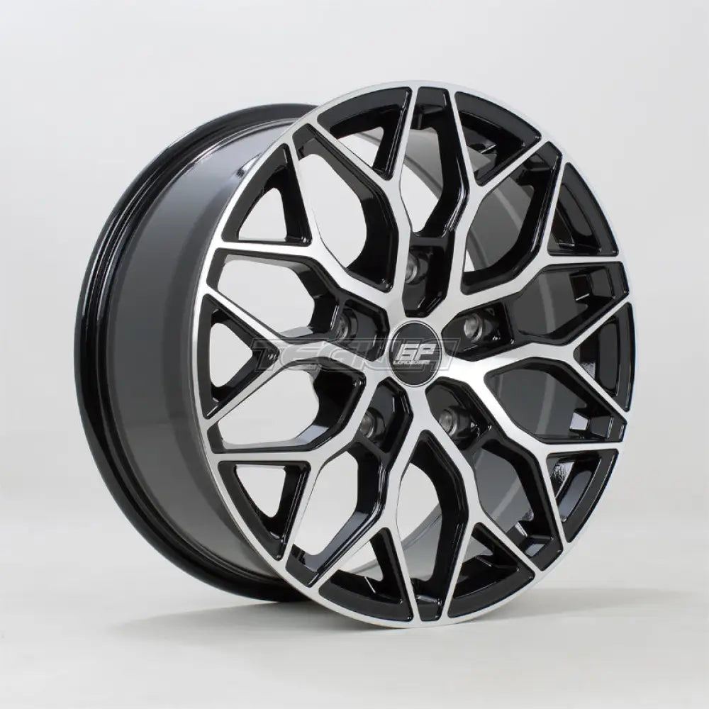 6Performance Loaded05 Alloy Wheel 18x8 ET50 5x160 Black Polished Lip 65.1mm CB