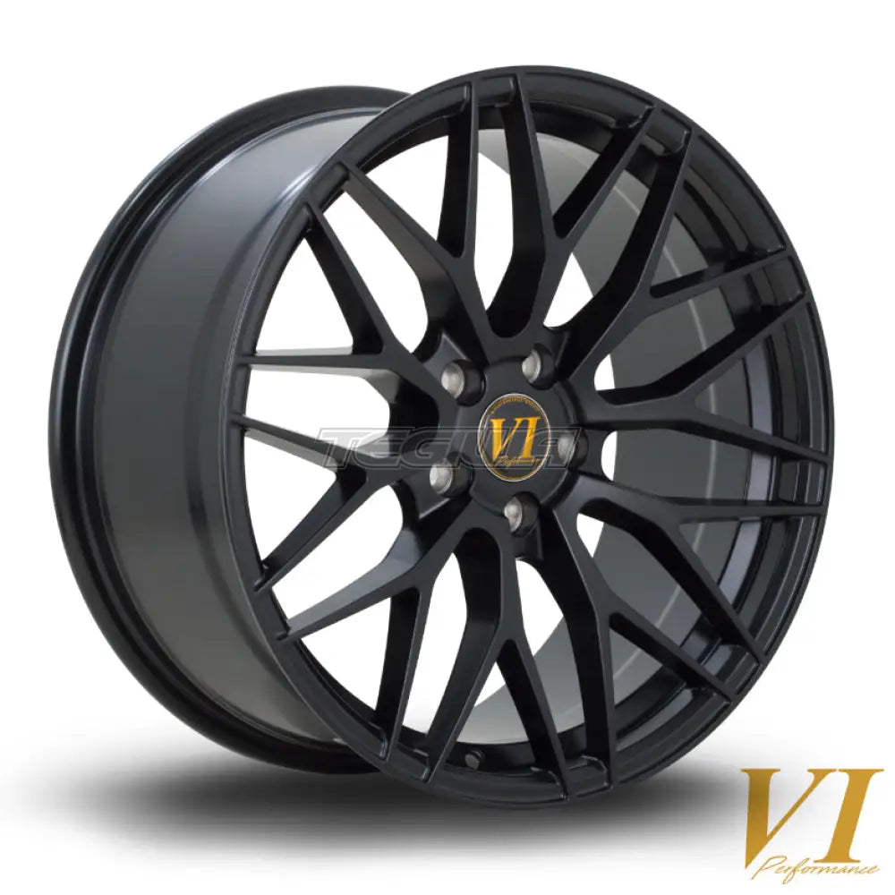 6Performance MD Alloy Wheel 18x8.5 ET40 5x112 Flat Black 73.1mm CB