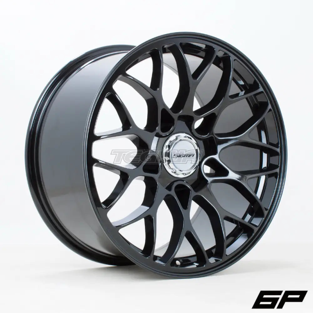6Performance Sigma Alloy Wheel 18x9.5 ET35 5x120 Black 72.6mm CB
