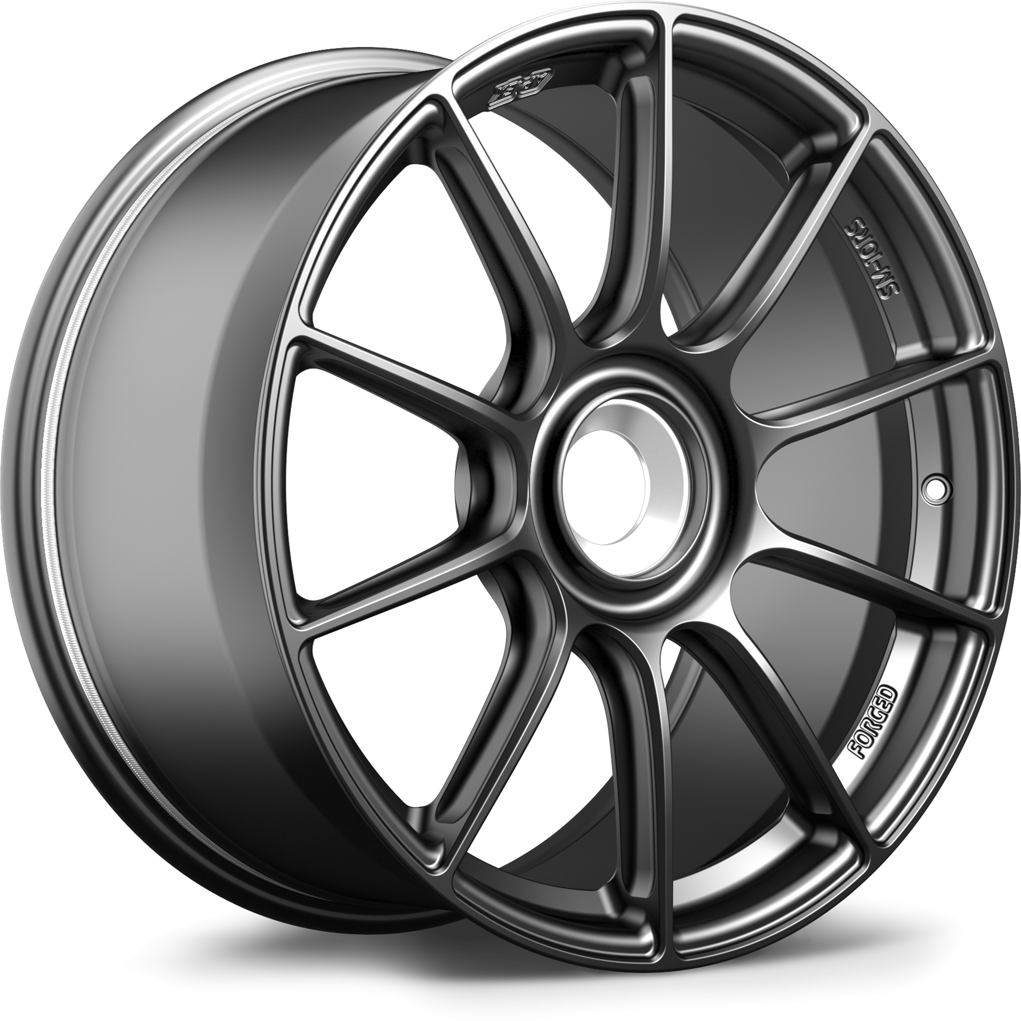 Apex SM-10RS Alloy Wheel 19x9.5 ET50 PSCL 101mm CB Satin Black