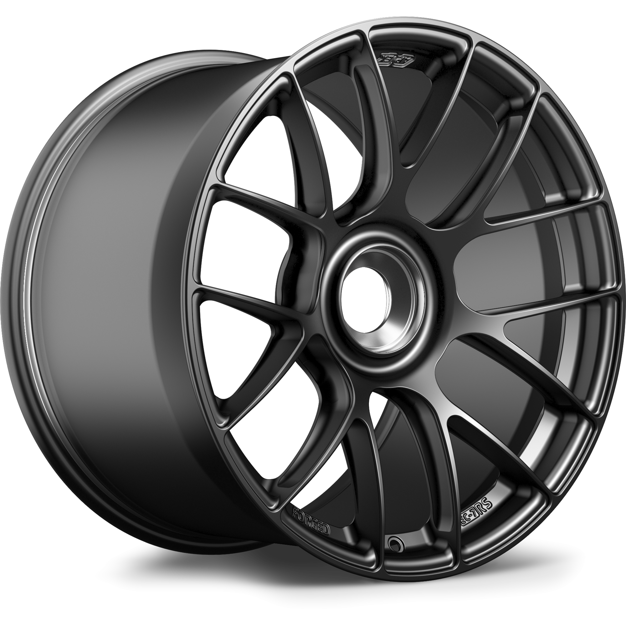 Apex EC-7RS Alloy Wheel 19x12 ET46 PSCL 101mm CB Satin Black