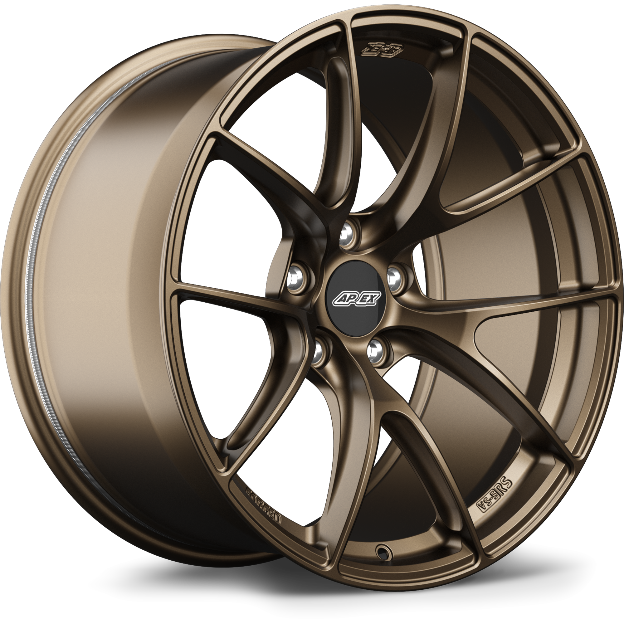 Apex VS-5RS Forged Alloy Wheel 19x9.5 ET22 5x120 Satin Bronze 72.56mm CB