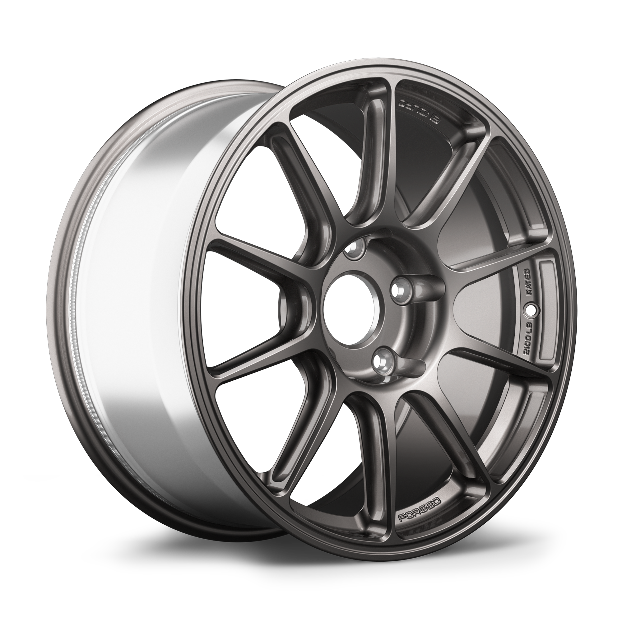 Apex SM-10RE Forged Alloy Wheel 18x9 ET46 5x130 Anthracite 71.6mm CB