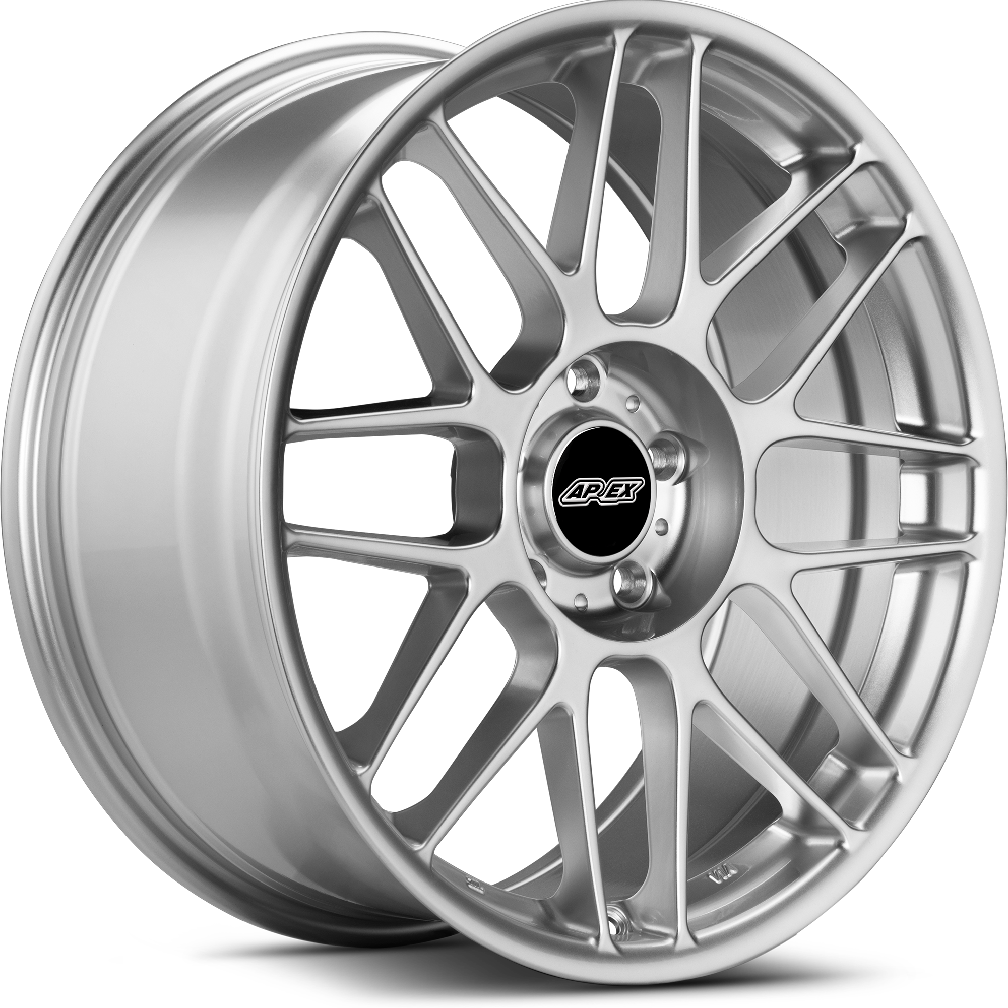 Apex ARC-8 Alloy Wheel 19x8.5 ET35 5x120 Hyper Silver 72.56mm CB
