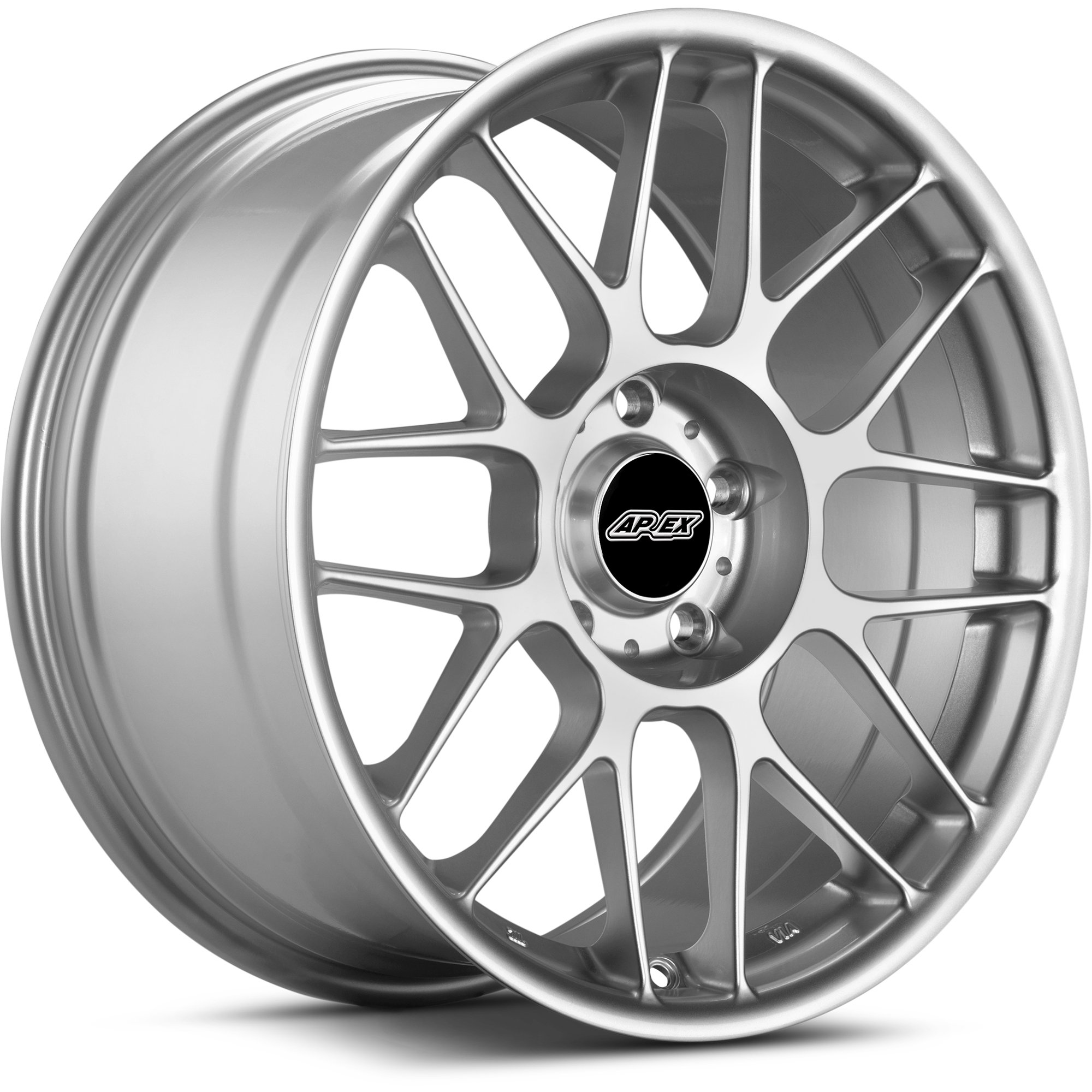 Apex ARC-8 Alloy Wheel 18x9 ET42 5x120 Hyper Silver 72.56mm CB