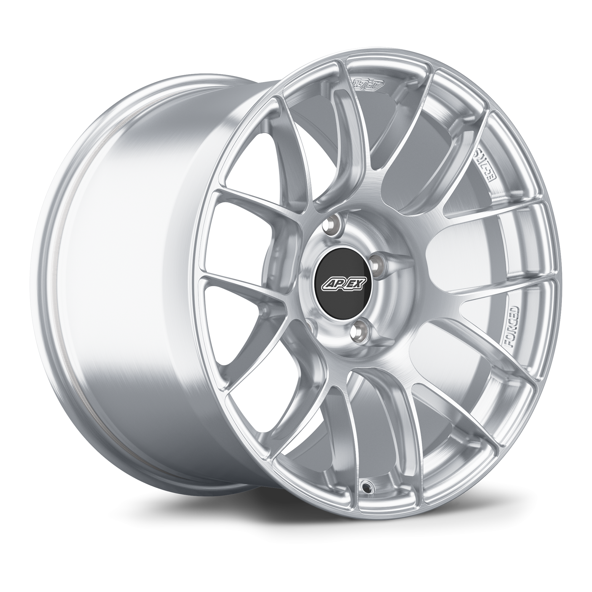 Apex EC-7RS Forged Alloy Wheel 18x12.5 ET52 5x120.65 Brushed Clear 70.3mm CB
