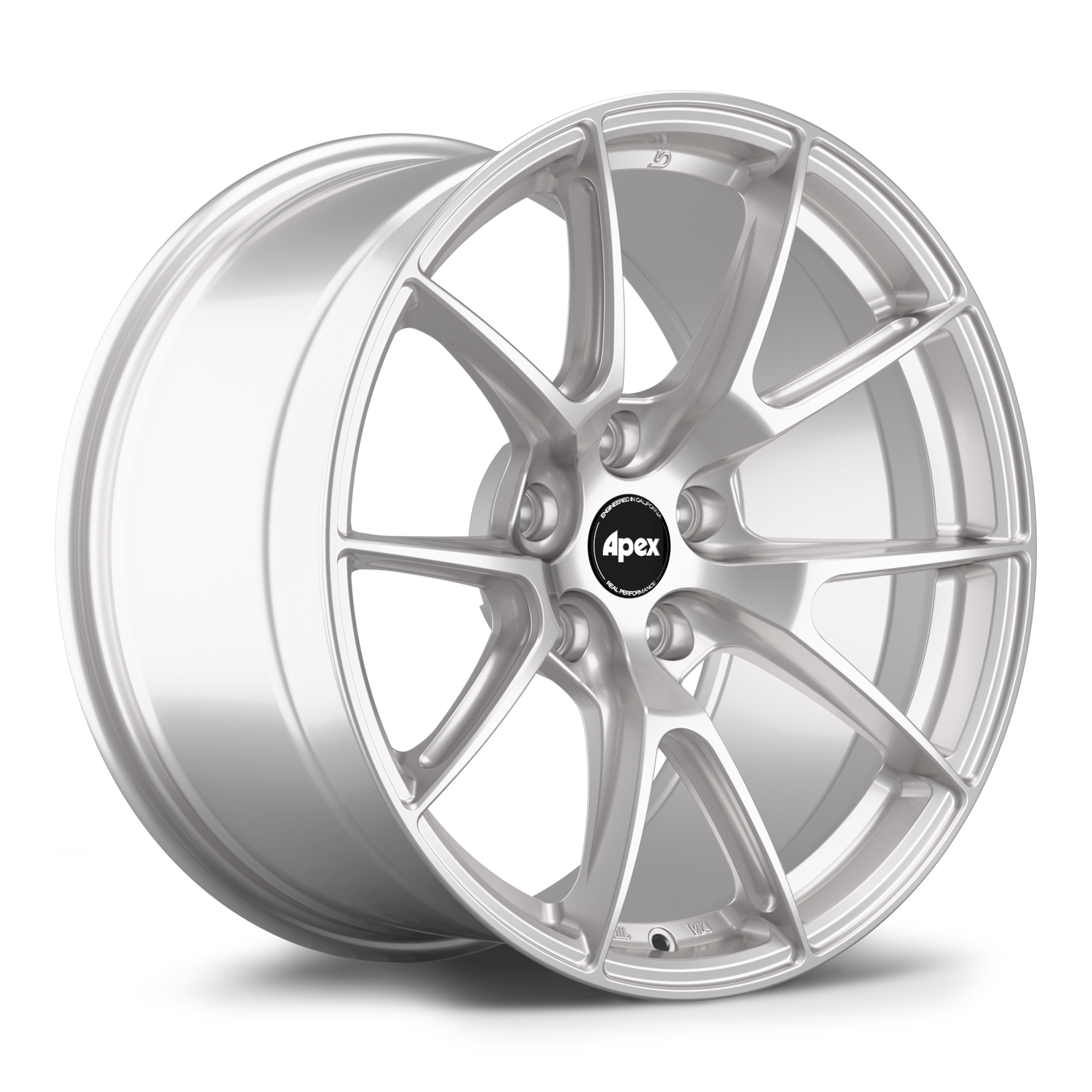 Apex VS-5 Alloy Wheel 18x10 ET25 5x120 Race Silver 72.56mm CB