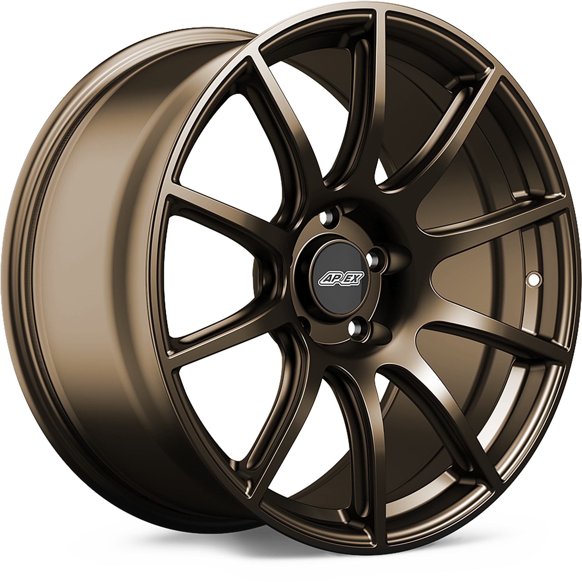 Apex SM-10 Alloy Wheel 19x10 ET40 5x114.3 70.5mm CB Satin Bronze