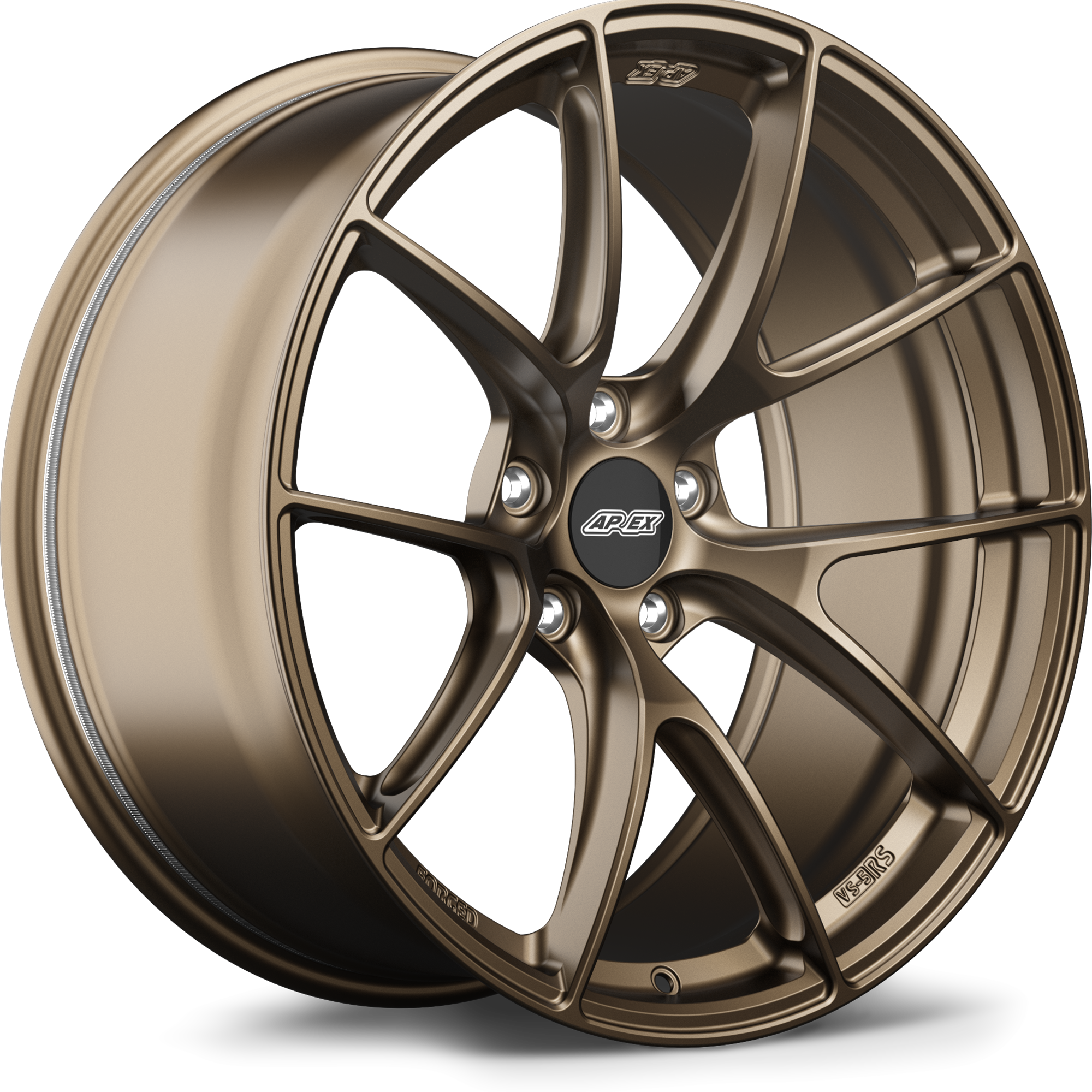 Apex VS-5RS Forged Alloy Wheel 20x11 ET44 5x120 Satin Bronze 72.56mm CB