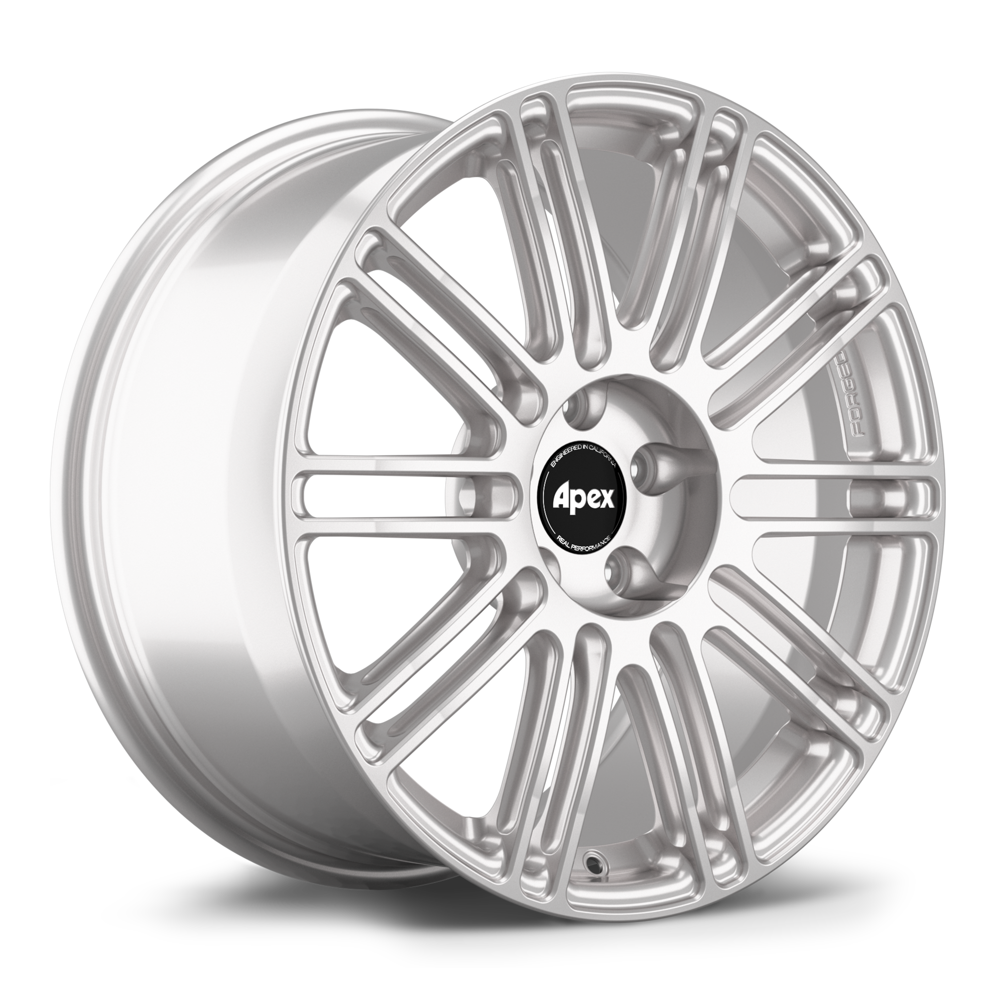 Apex TC-10RT Alloy Wheel 18x8.5 ET43 5x112 57.1mm CB Race Silver - PRE-ORDER