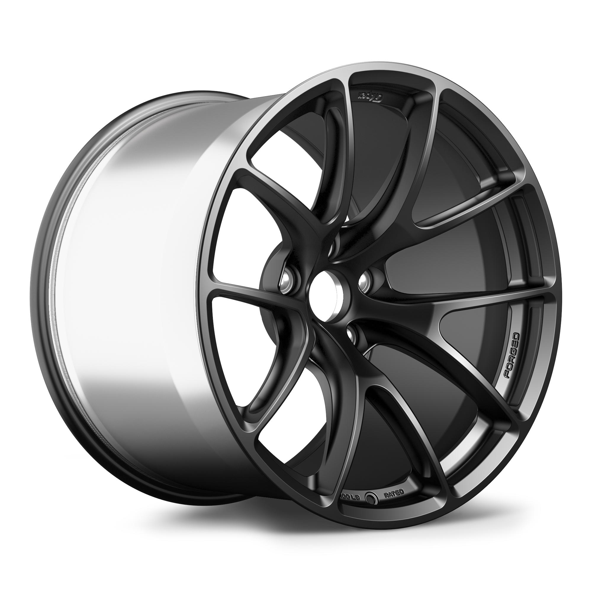 Apex VS-5RE Alloy Wheel 19x13.25 ET30 5x112 67.1mm CB Satin Black