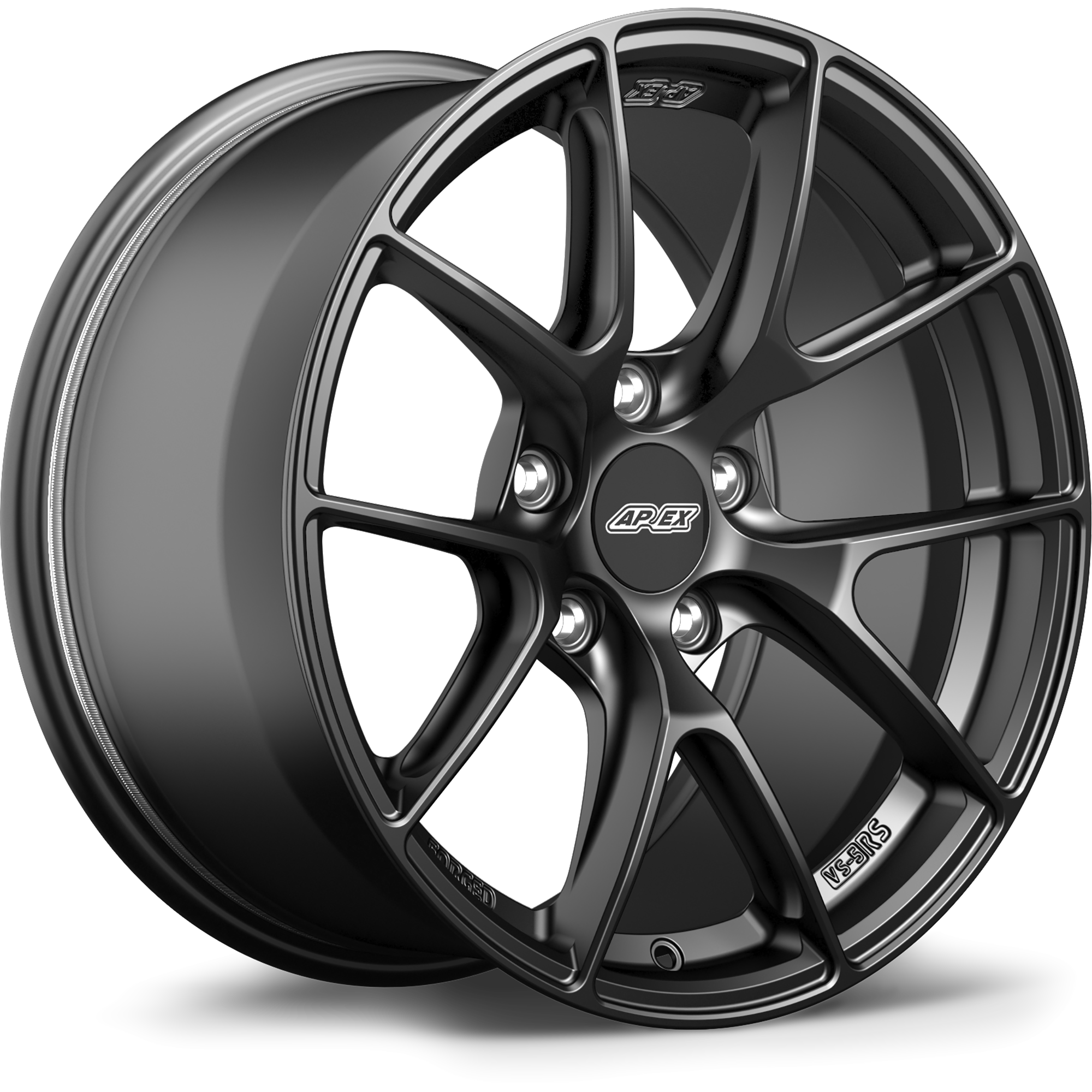 Apex VS-5RS Alloy Wheel 17x9 ET42 5x120 72.56mm CB Satin Black