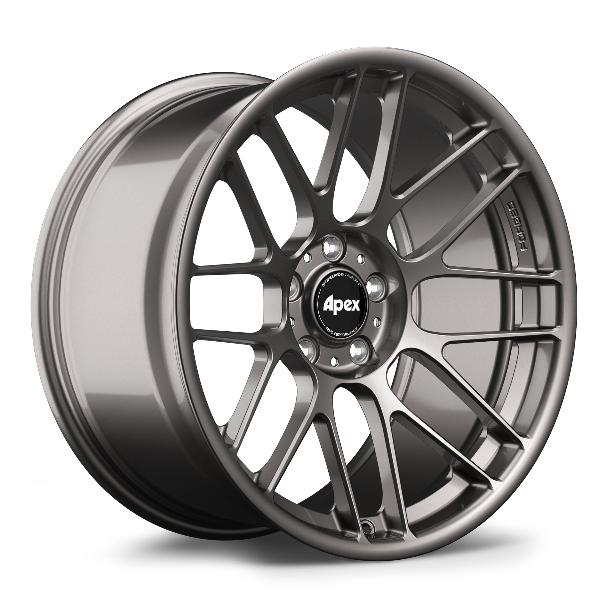 Apex ARC-8RT Forged Alloy Wheel 19x9 ET30 5x120 Anthracite 72.56mm CB