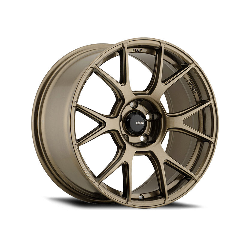 Konig Ampliform Alloy Wheel 19x10.5 ET23 5x114.3 Gloss Bronze 73.1mm CB
