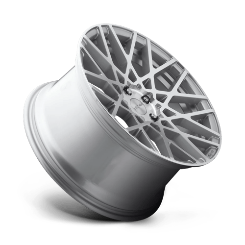 Rotiform R110 BLQ Alloy Wheel 18x8.5 ET38 5x114 Gloss Silver Machined 72.56mm CB