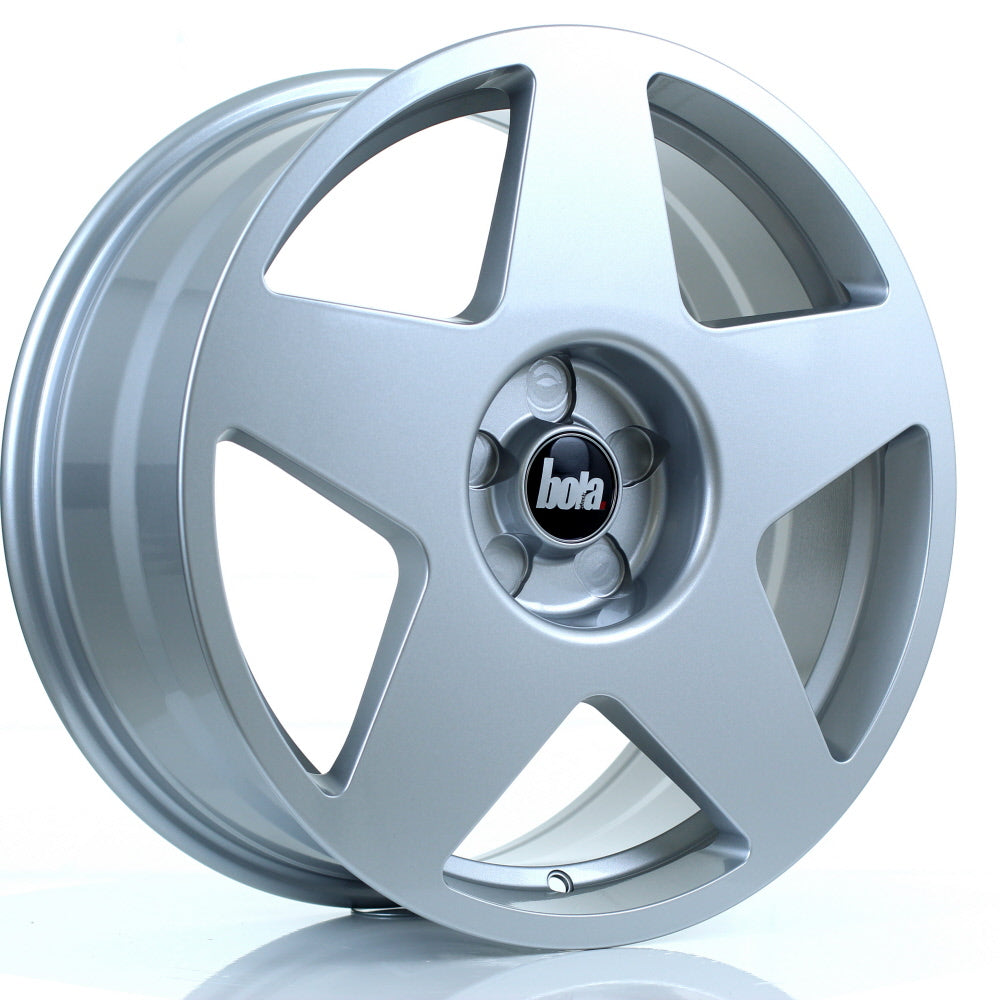 BOLA B10 Alloy Wheel 18x8 5x110 ET30 To 45 72.6mm CB Crystal Silver